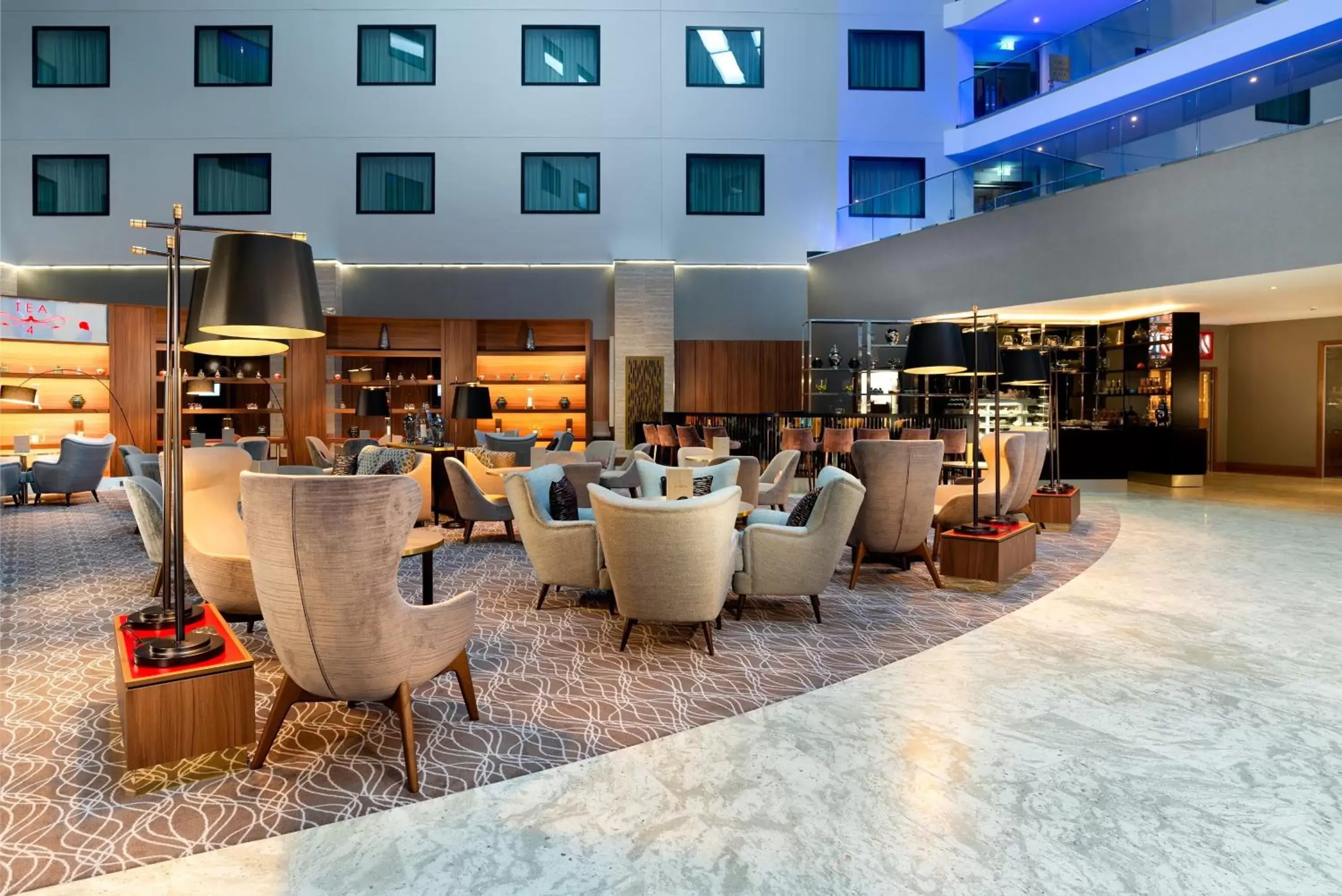 Lobby or reception in Crowne Plaza London Heathrow T4, an IHG Hotel