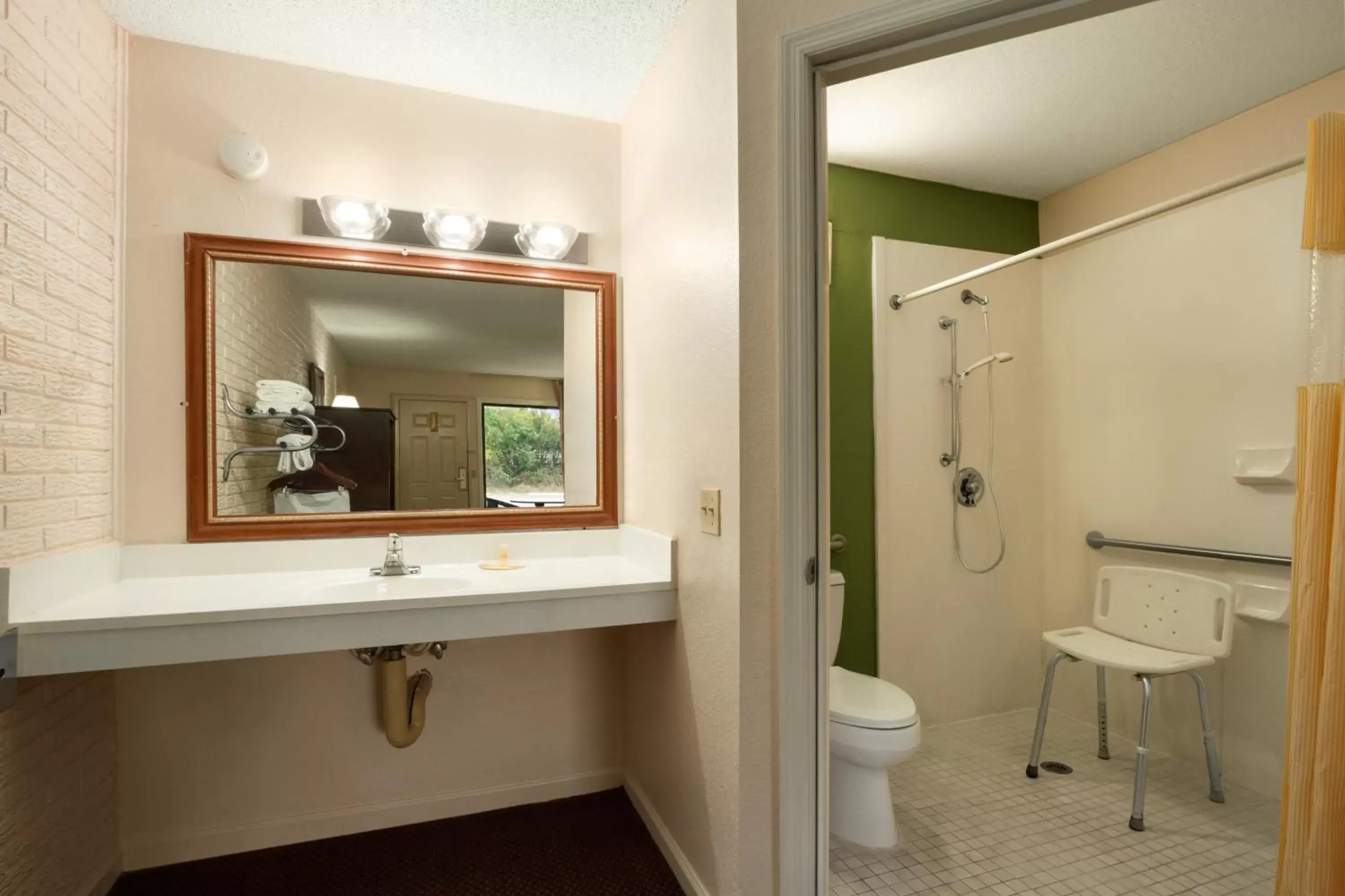 Bathroom in Days Inn by Wyndham Hardeeville/ I-95 State Line