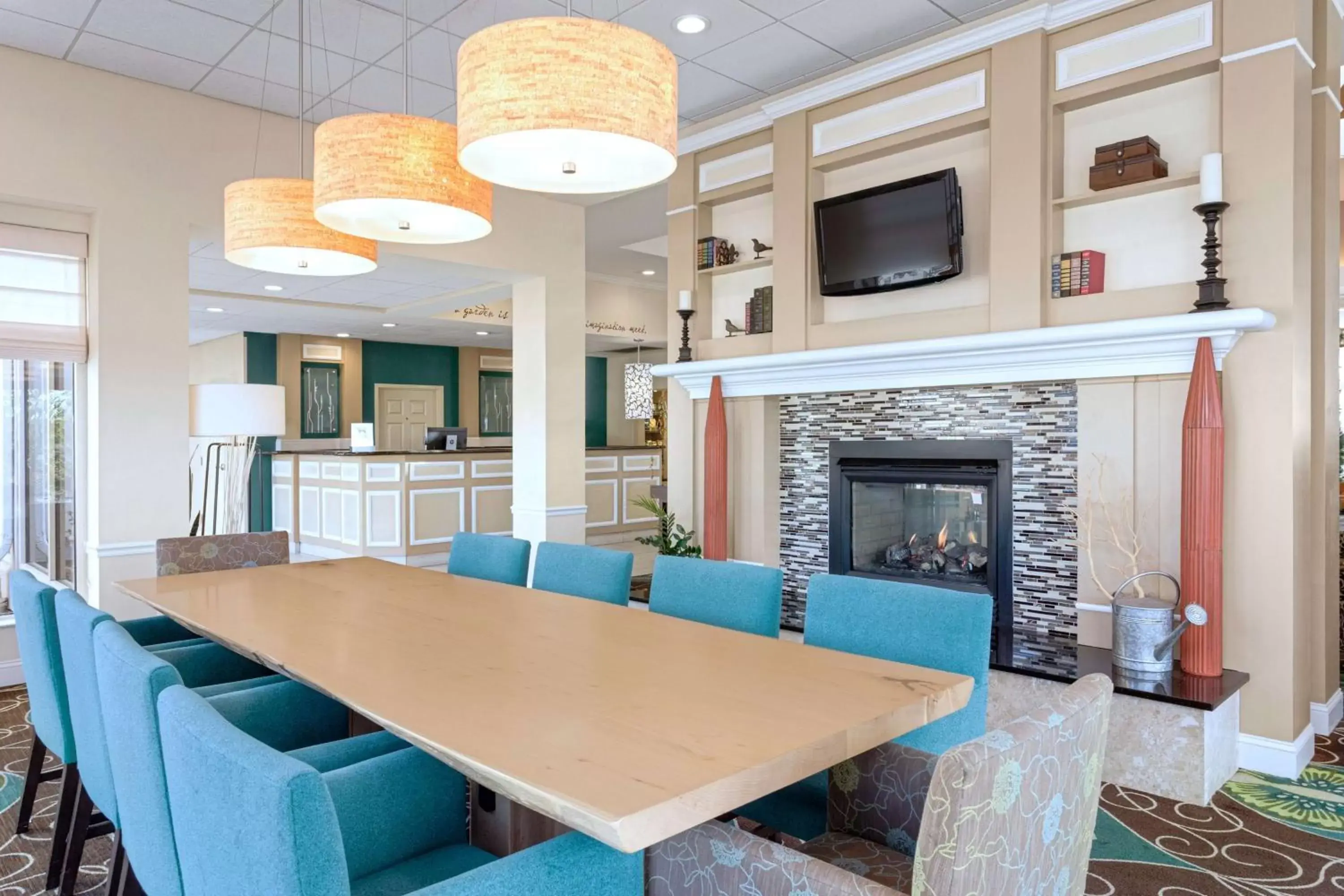 Lobby or reception in Hilton Garden Inn Tuscaloosa