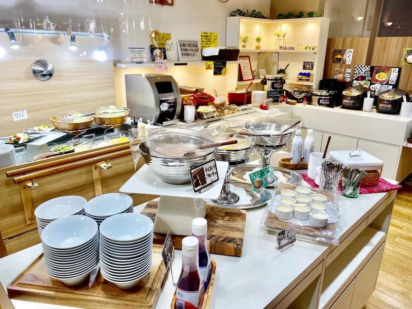 Restaurant/places to eat in Hotel Wing International Tomakomai