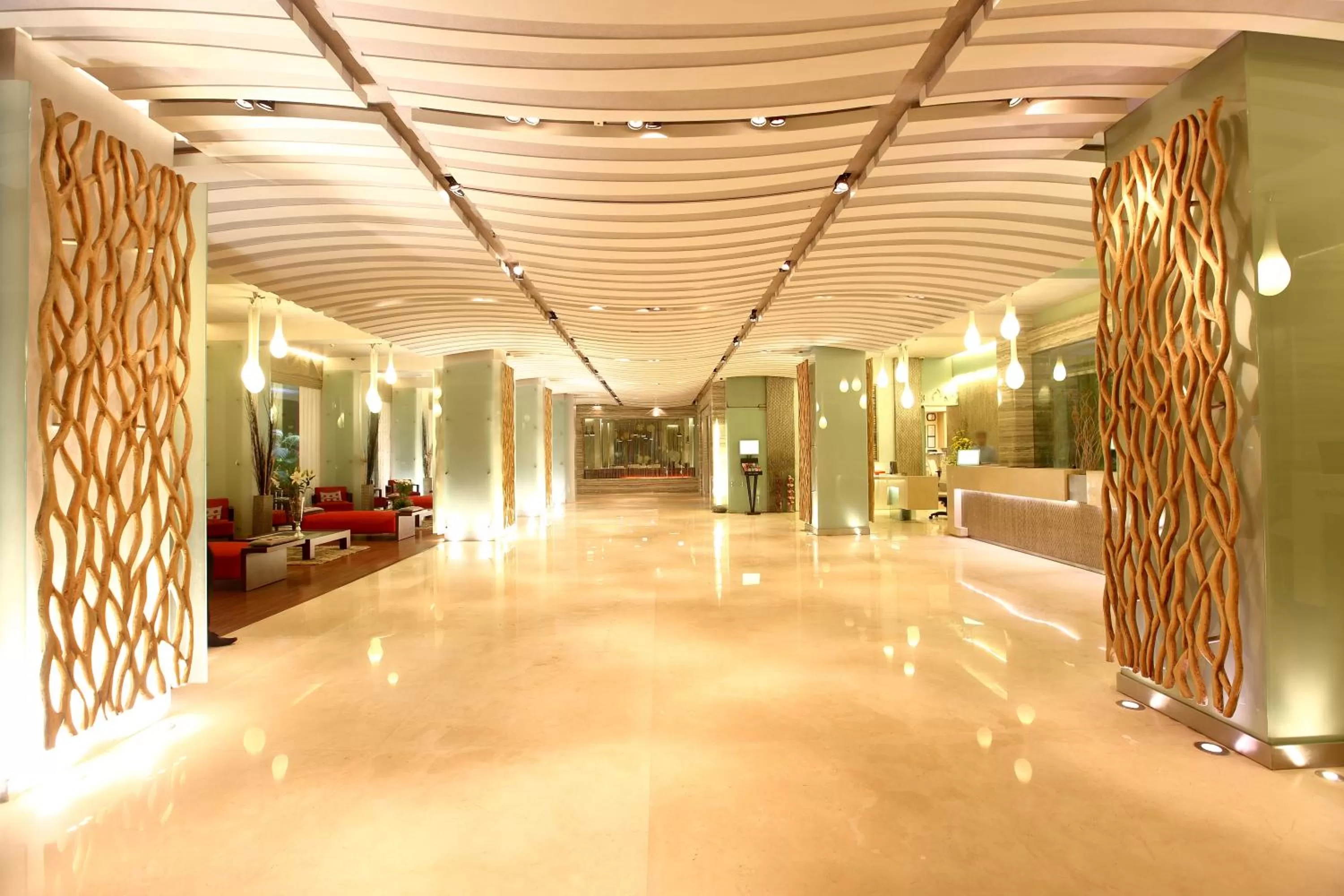 Lobby or reception in Mirage Hotel, Mumbai International Airport