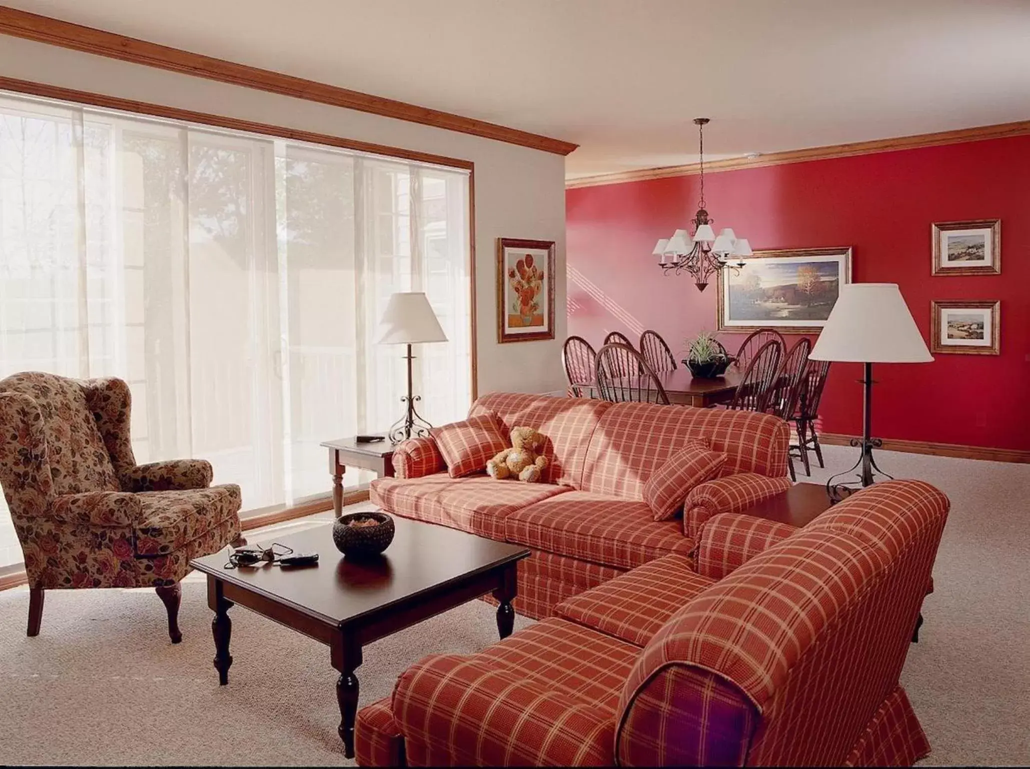 Living room, Seating Area in Cap Tremblant Mountain Resort