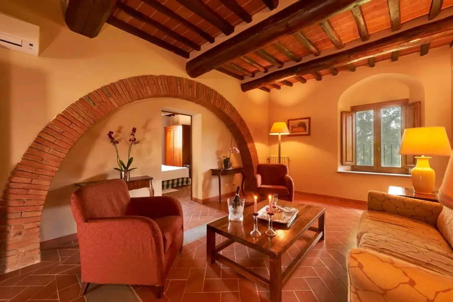 Bedroom, Seating Area in Borgo Il Melone