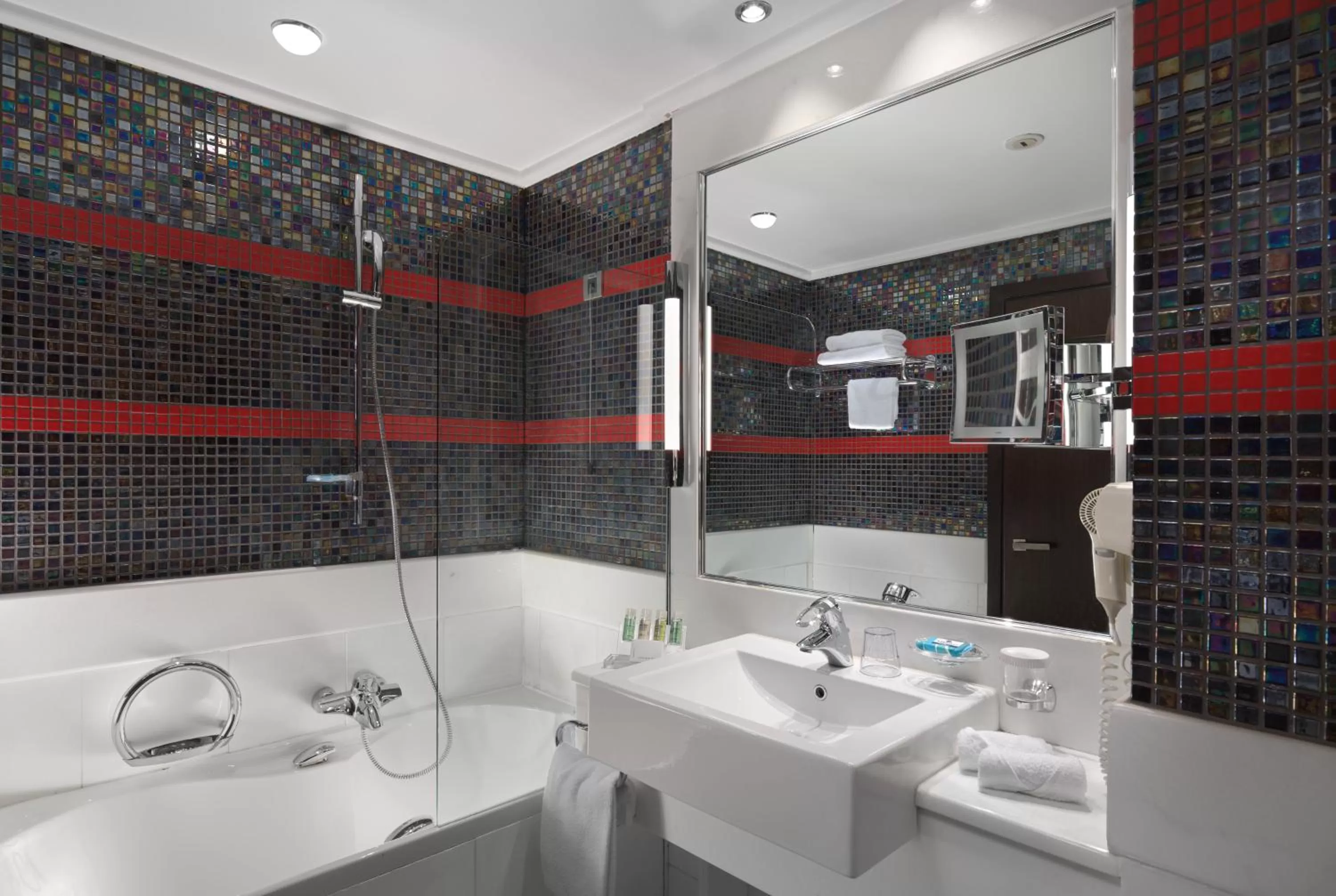 Bathroom in Crowne Plaza Athens City Centre by IHG