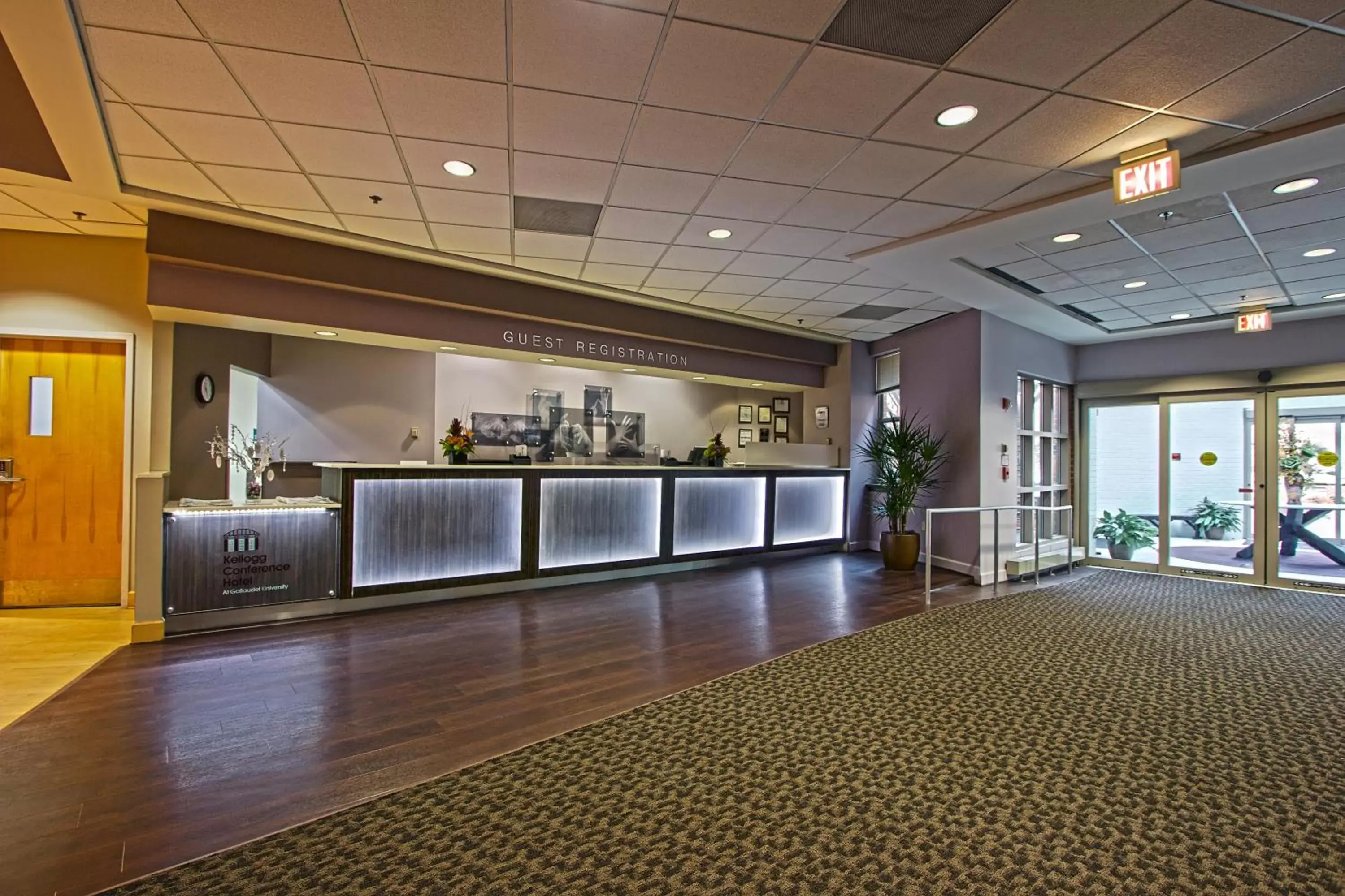 Lobby or reception, Lobby/Reception in Kellogg Conference Hotel at Gallaudet University