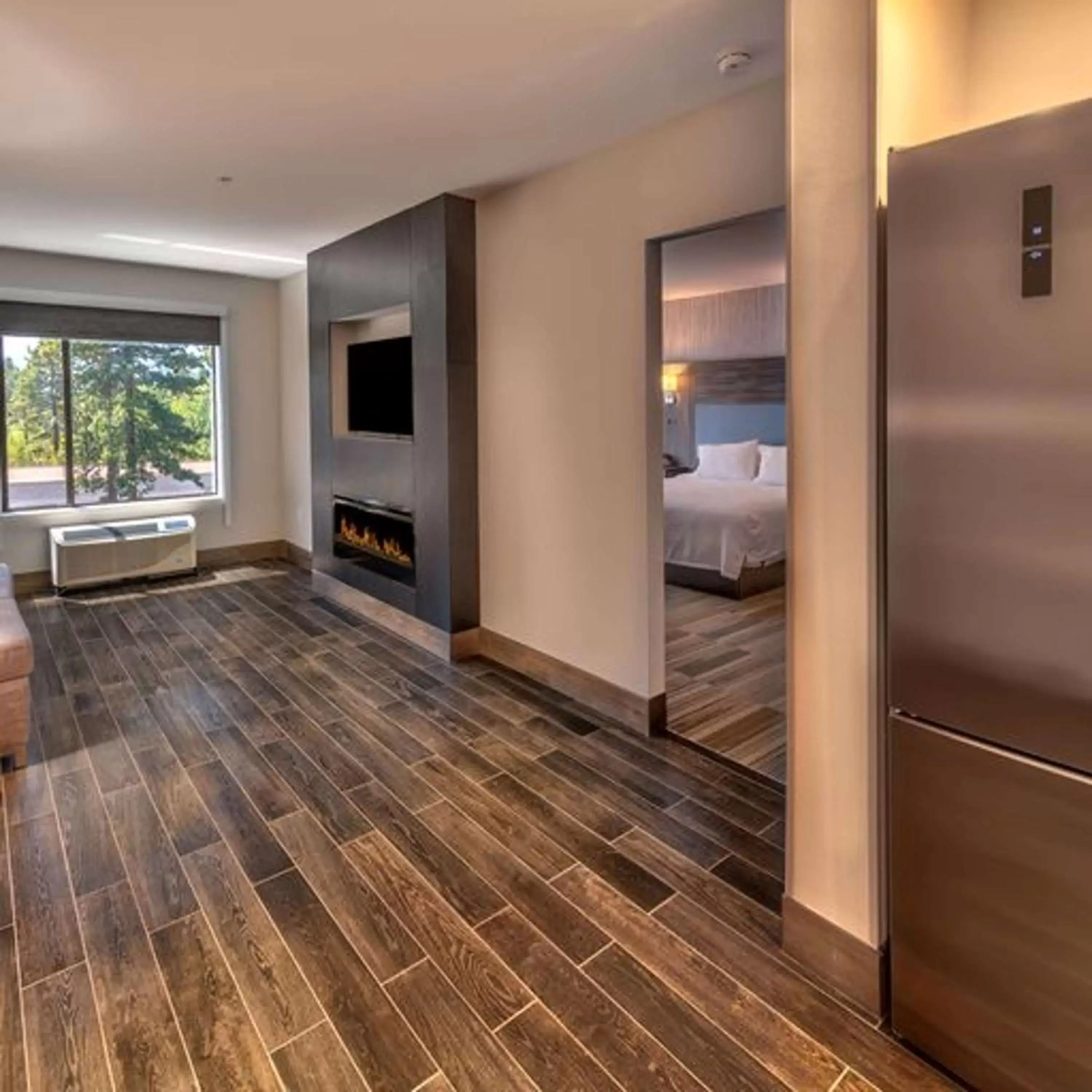 Bed in Hampton Inn & Suites South Lake Tahoe Bed in Hampton Inn & Suites South Lake Tahoe