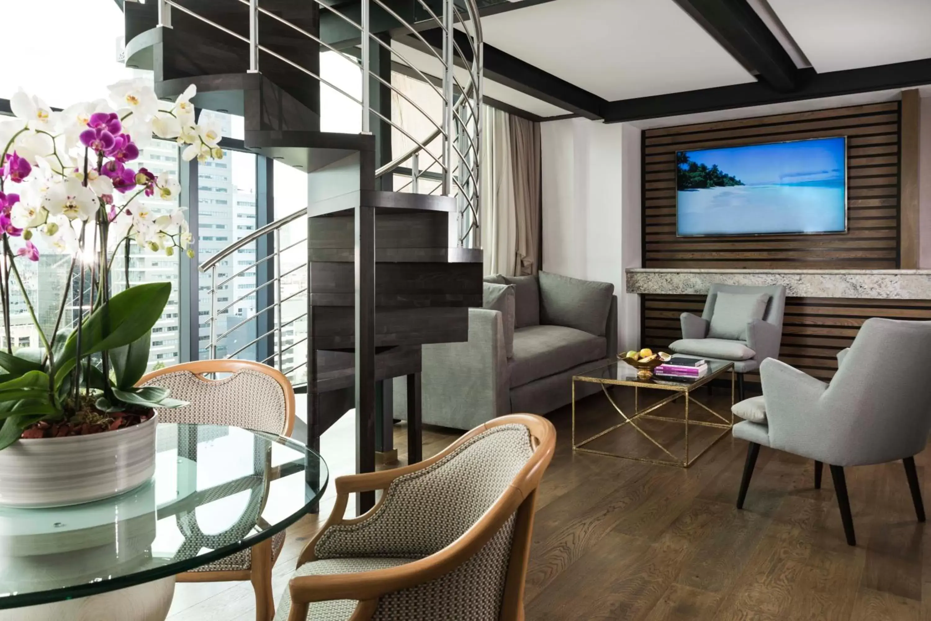 Living room, Seating Area in Hotel Marquis Reforma