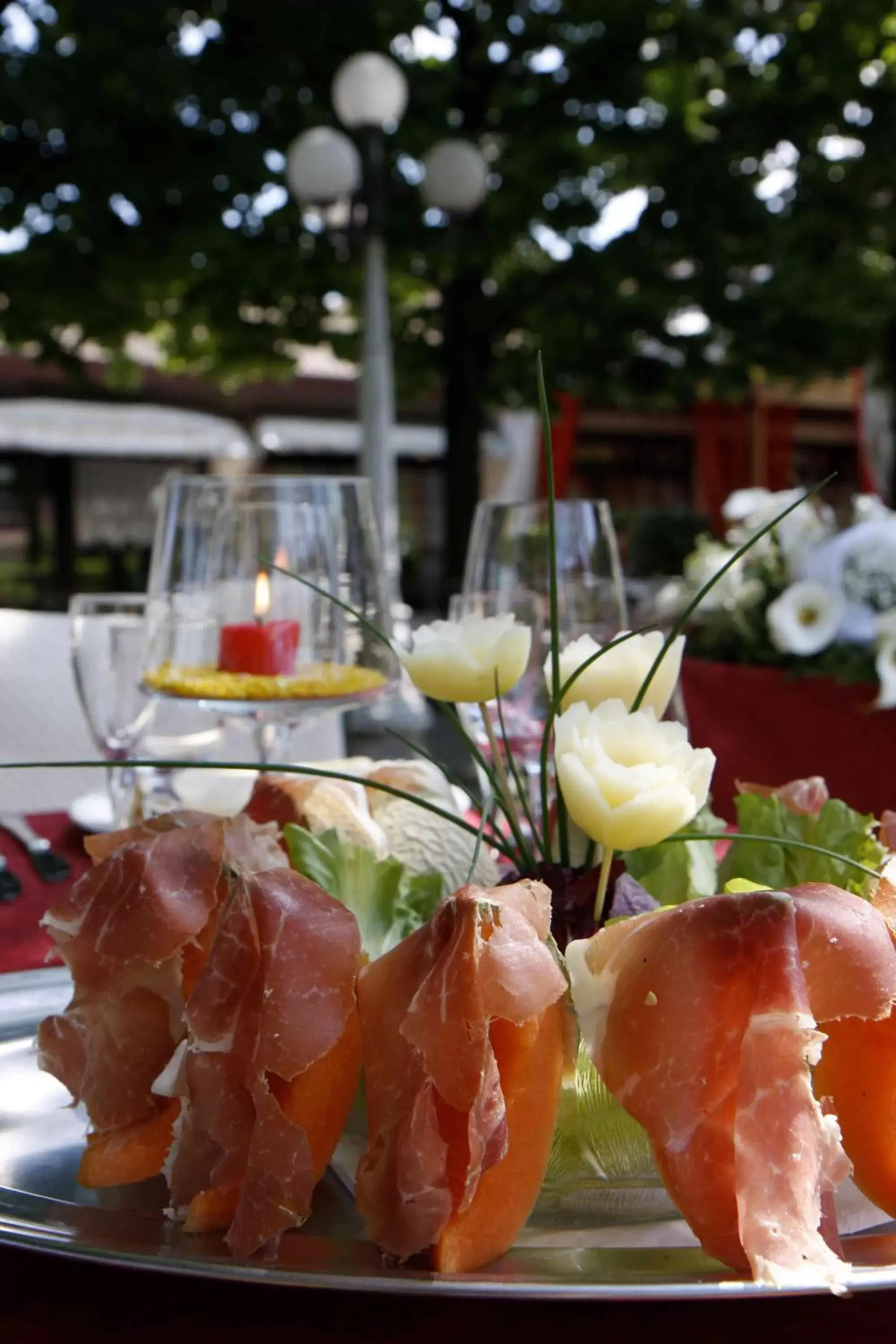 Food close-up in Hotel Bracco