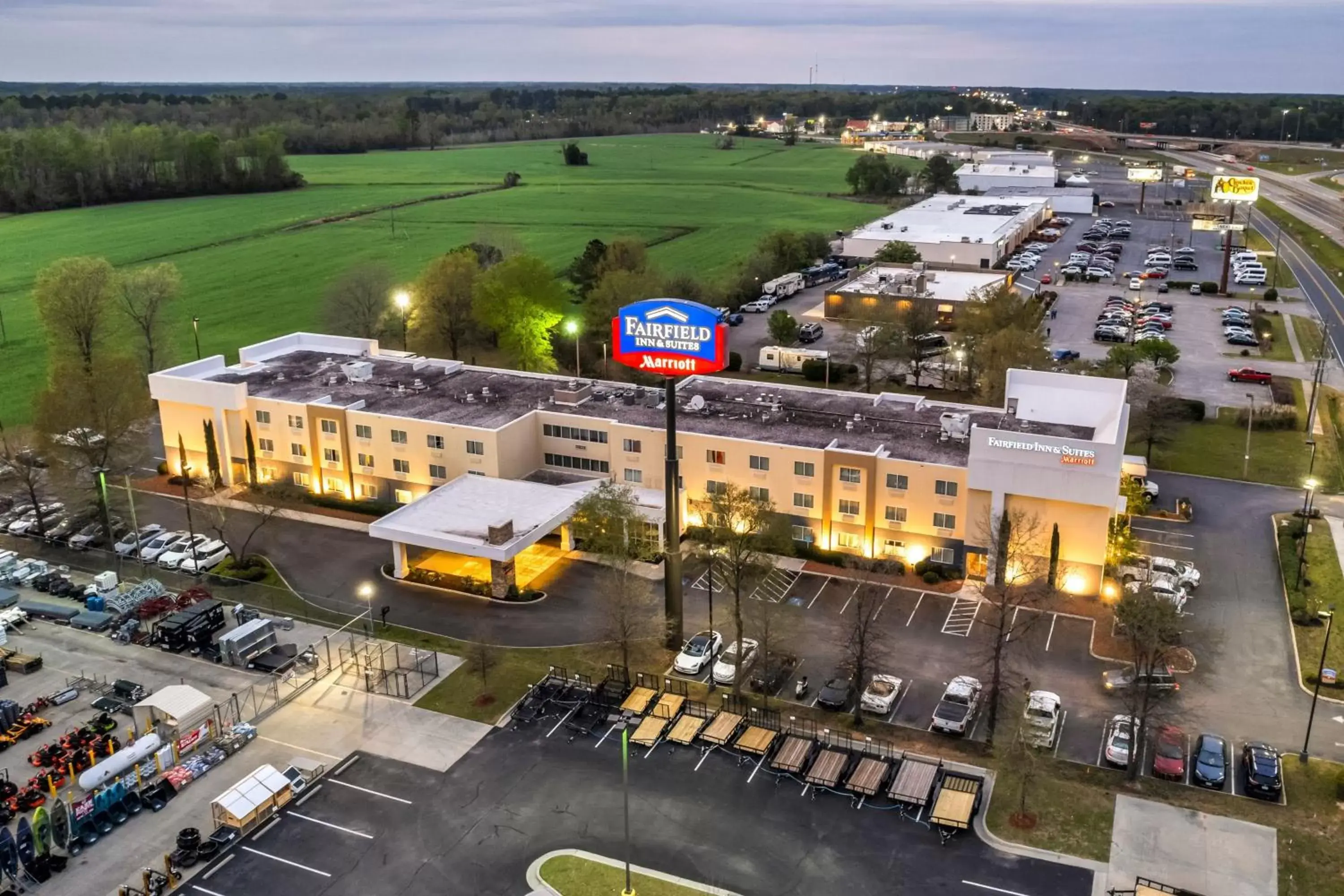 Property building, Bird's-eye View in Fairfield Inn by Marriott Lumberton