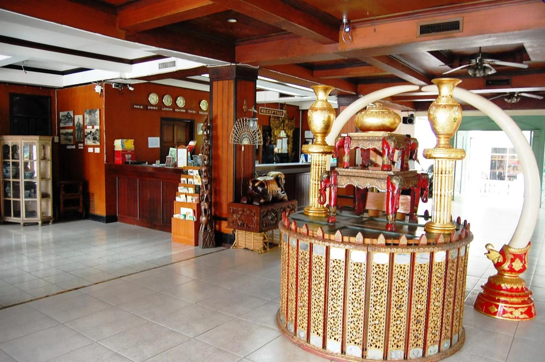 Lobby or reception in Prince Hotel Chiang Mai
