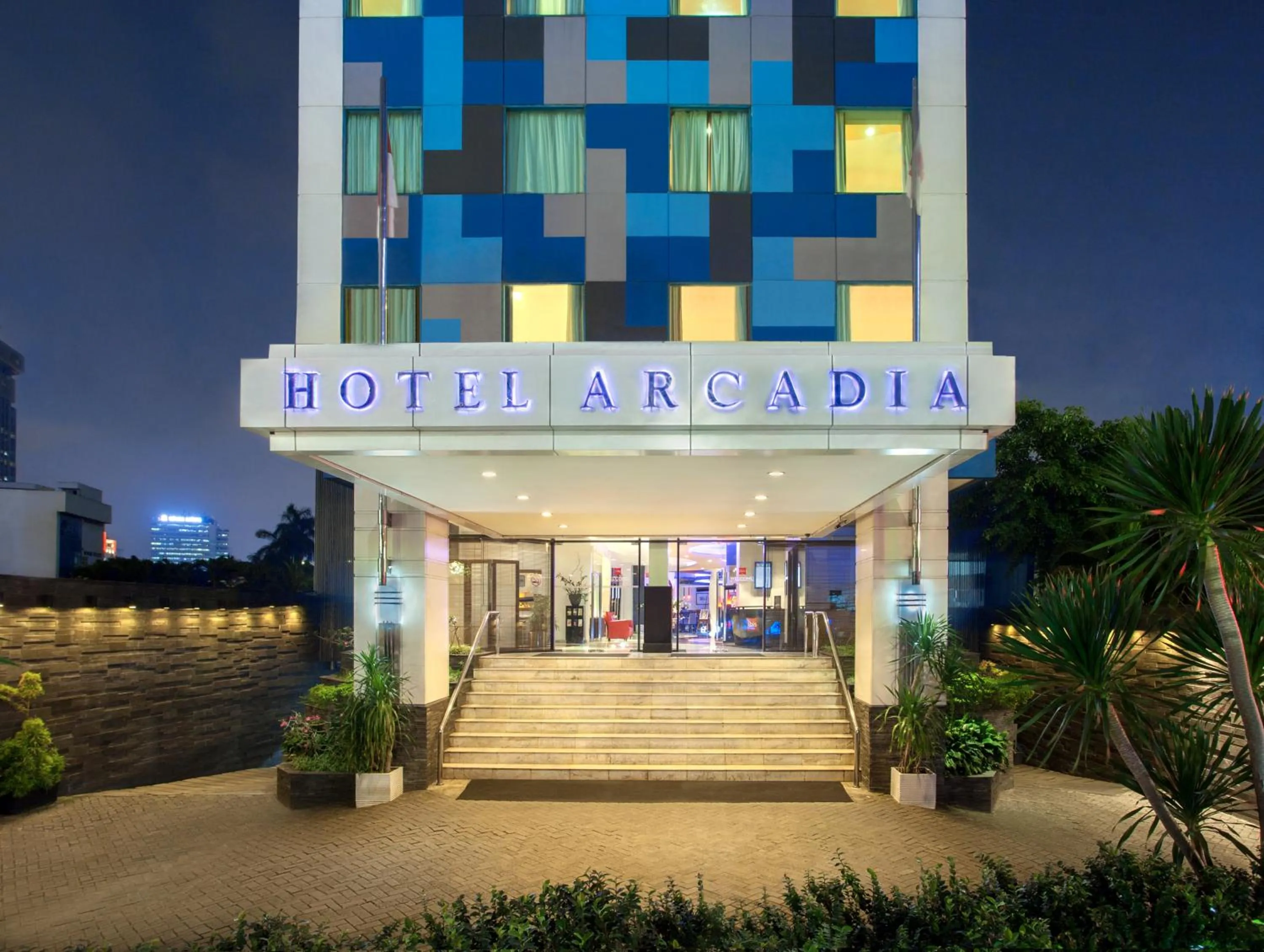 Facade/entrance in Ibis Jakarta Arcadia