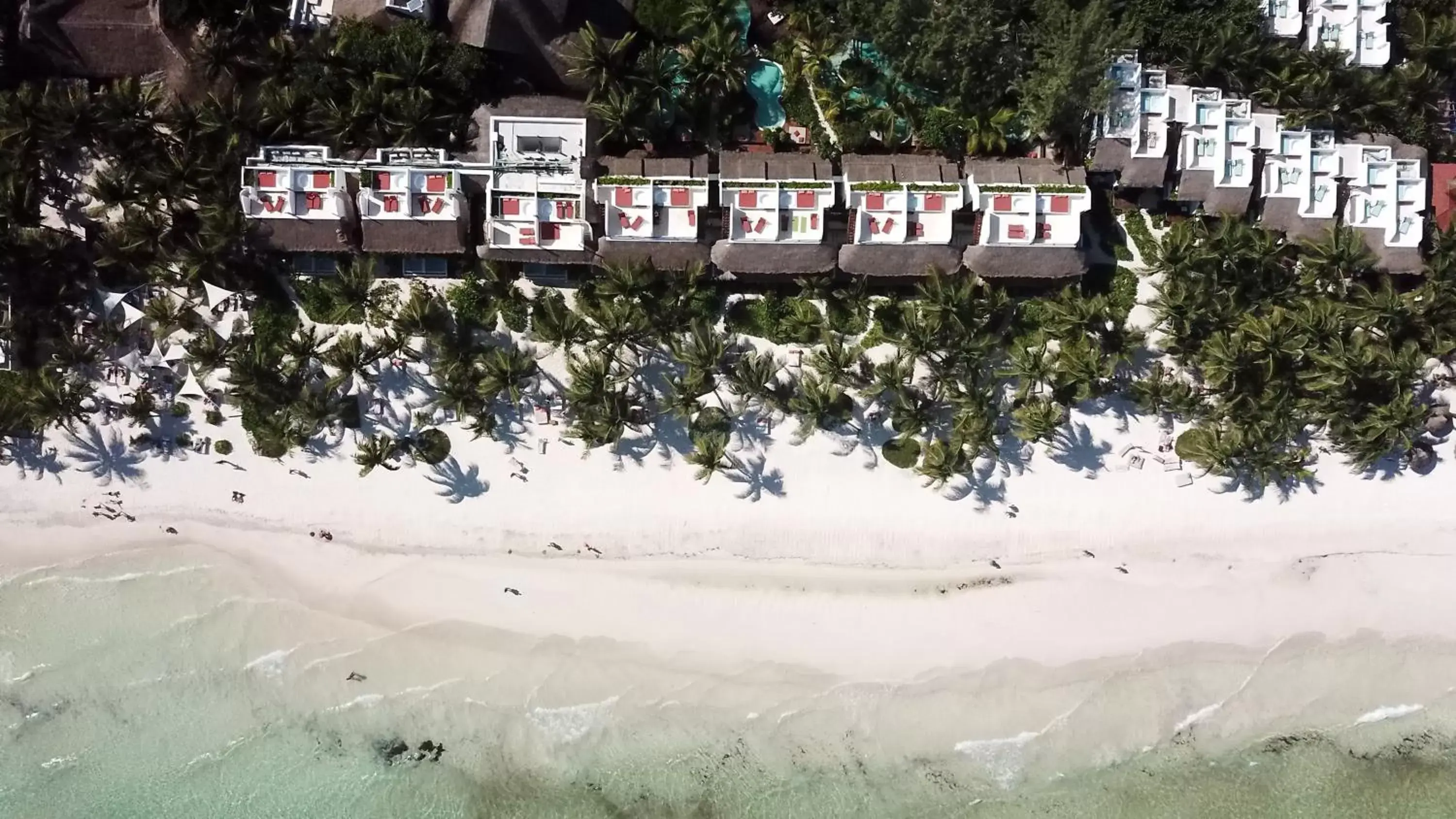 Property building, Bird's-eye View in The Beach Tulum