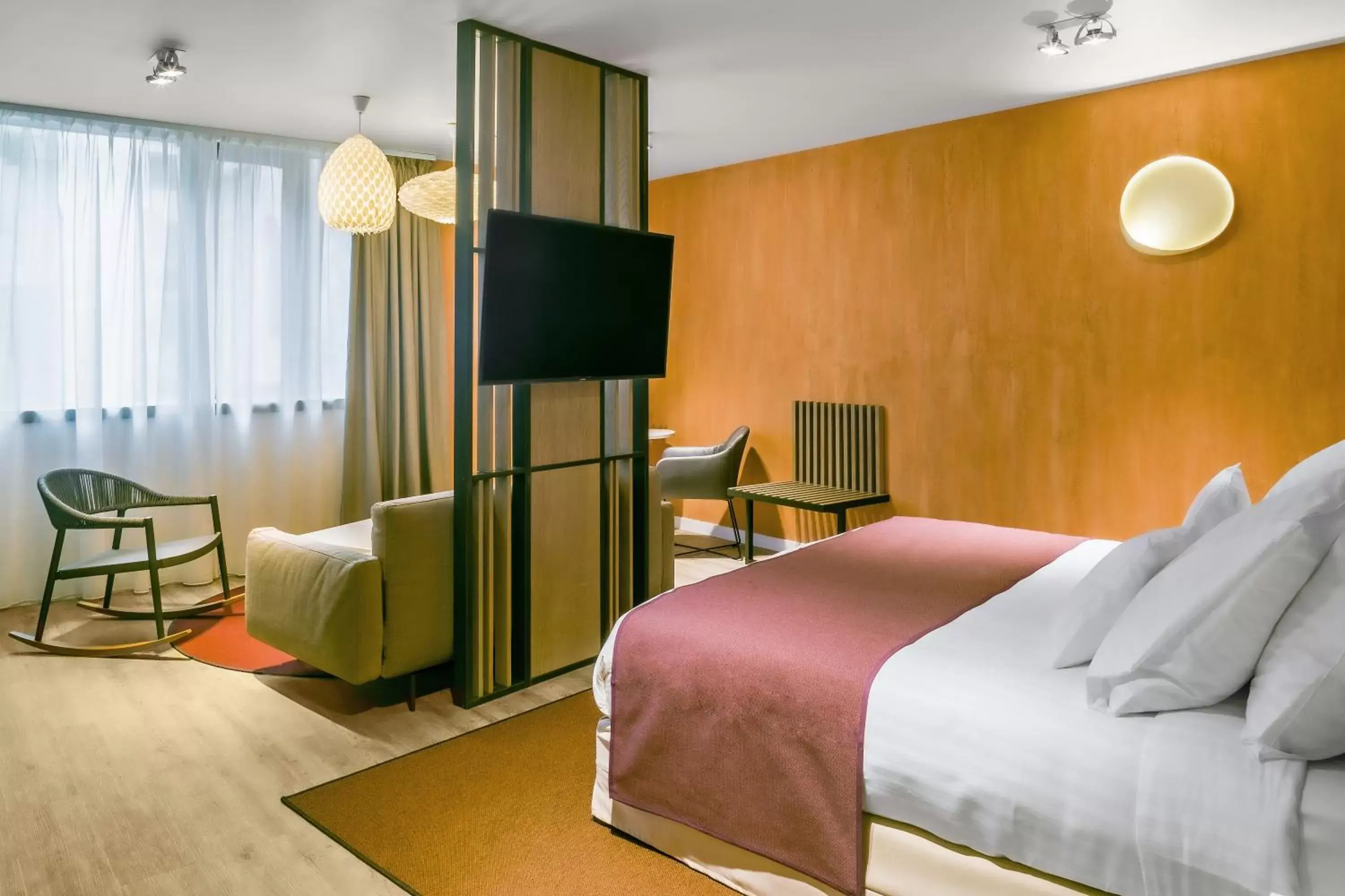 TV and multimedia, Bed in Cortile Hotel - Adults Only