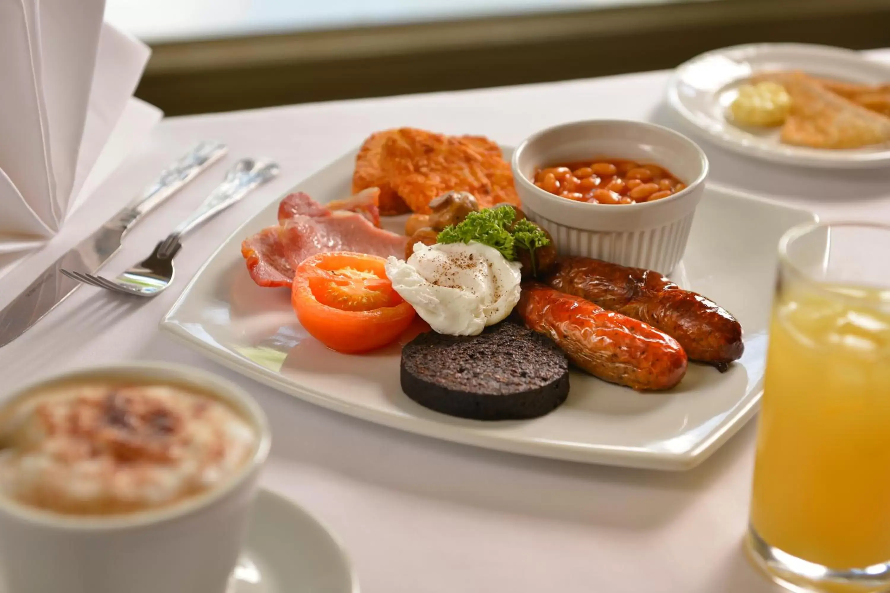 English/Irish breakfast in Mercure Manchester Norton Grange Hotel & Spa