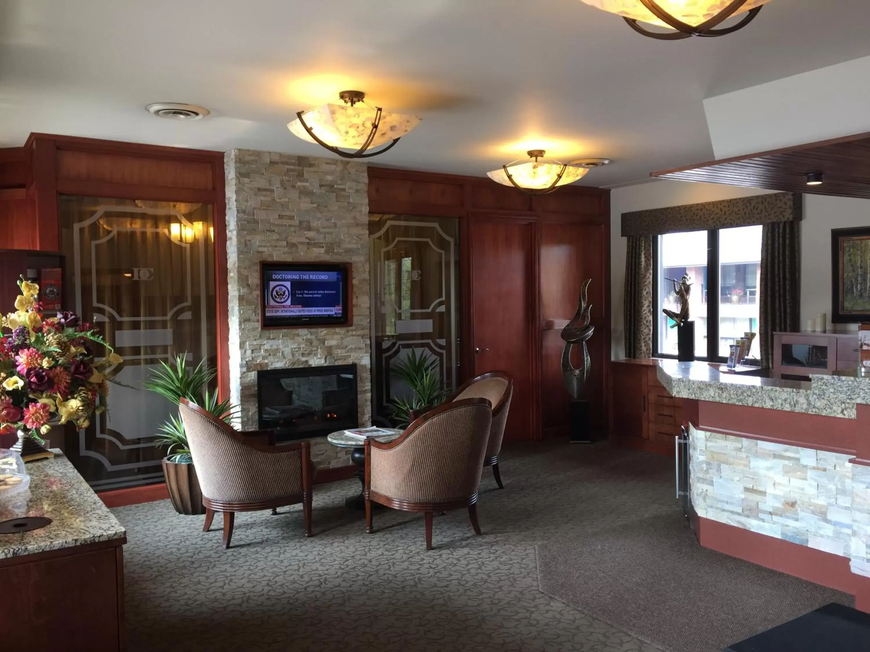 Decorative detail, Lobby/Reception in Motel Du Chevalier