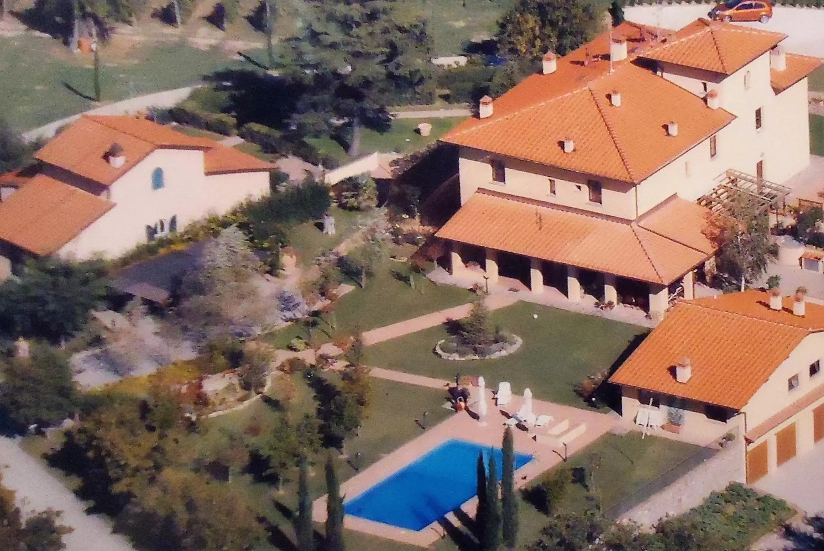 Bird's eye view in Torrebianca Tuscany Bird's eye view in Torrebianca Tuscany
