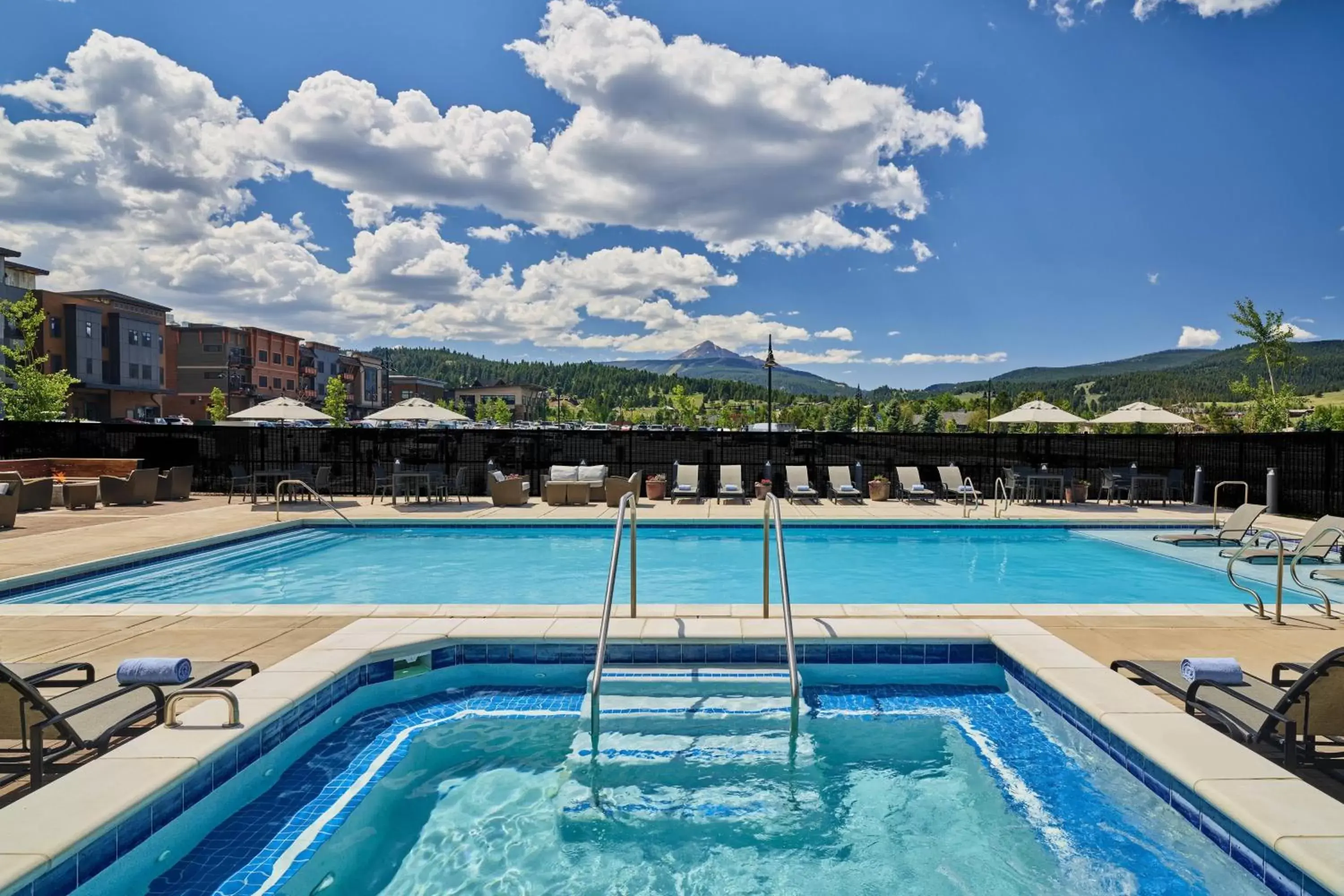 Swimming Pool in Residence Inn by Marriott Big Sky/The Wilson Hotel