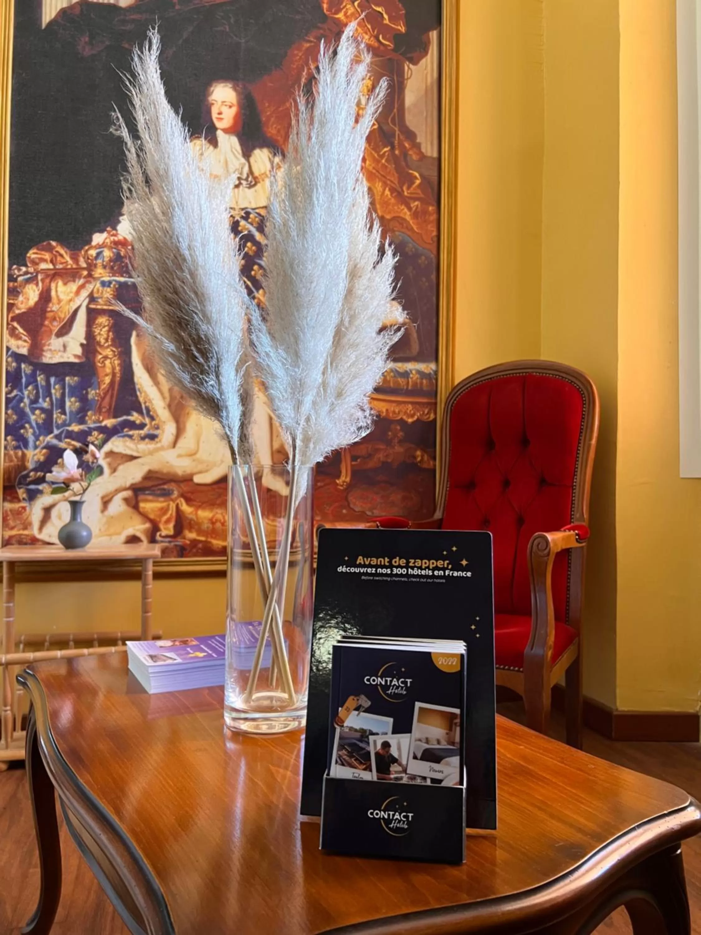 Living room in Hôtel De Champagne
