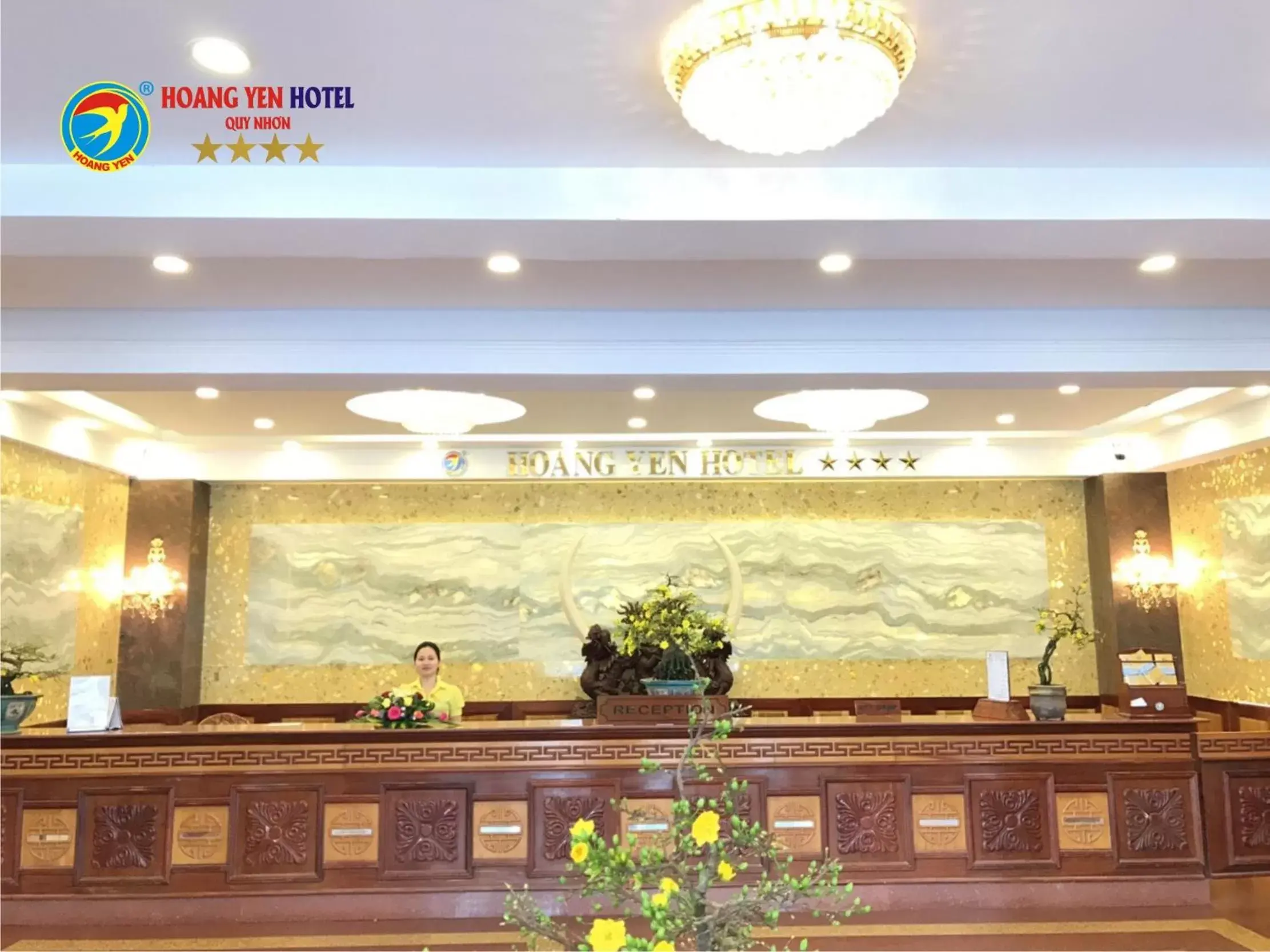 Lobby/Reception in Hoang Yen Hotel