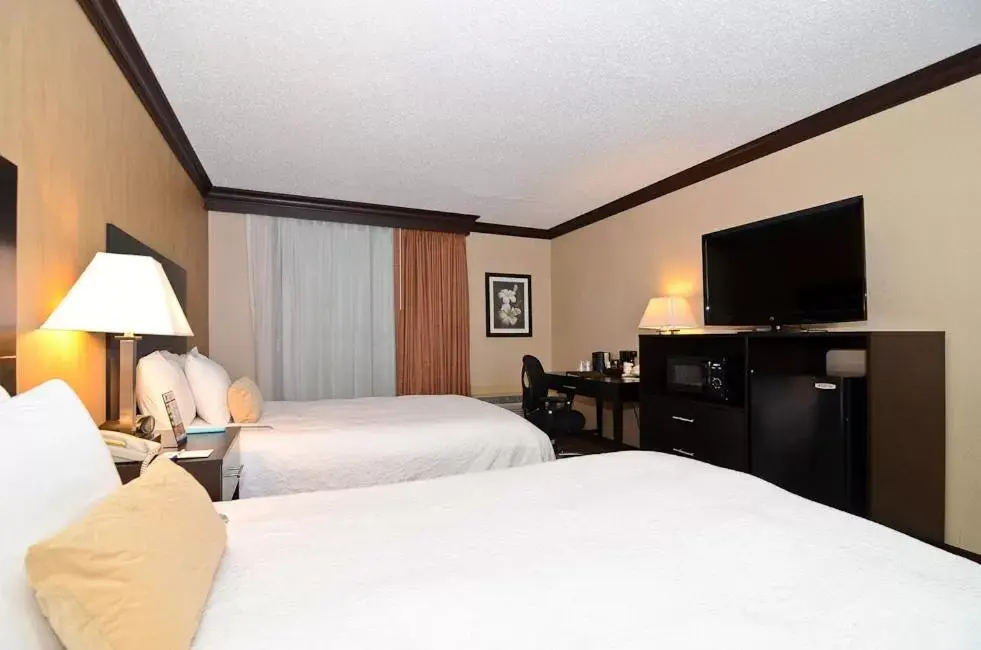 Bed in Wyndham Garden Schaumburg Chicago Northwest