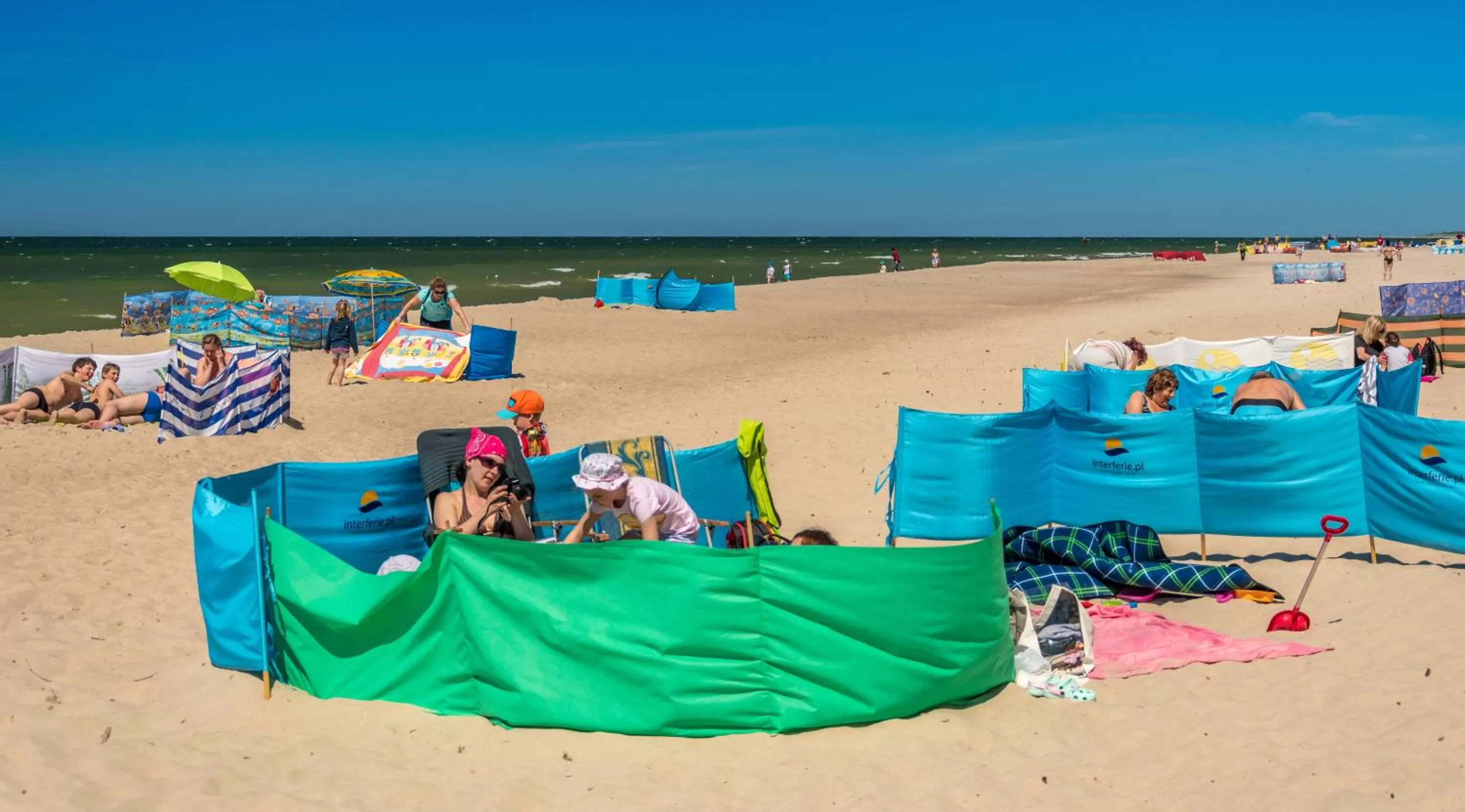 Beach in Interferie Cechsztyn
