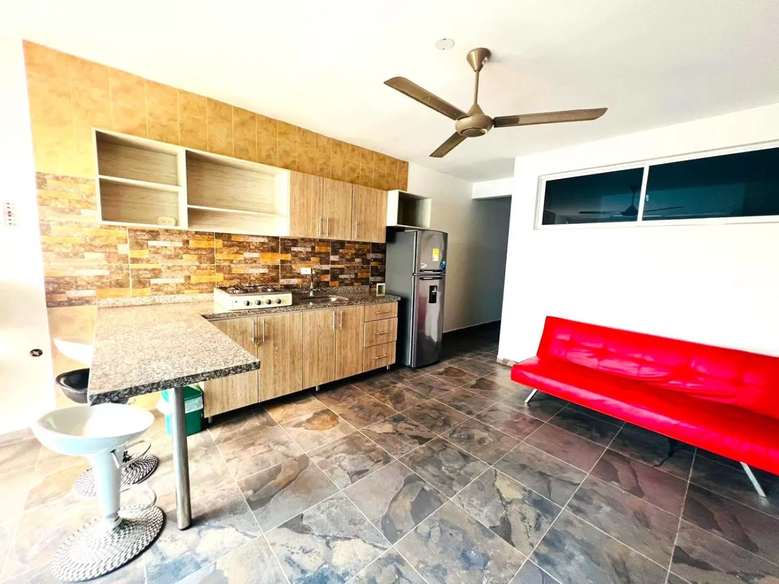 Kitchen or kitchenette, Kitchen/Kitchenette in Aw Hotel Palm Bay Bello Horizonte