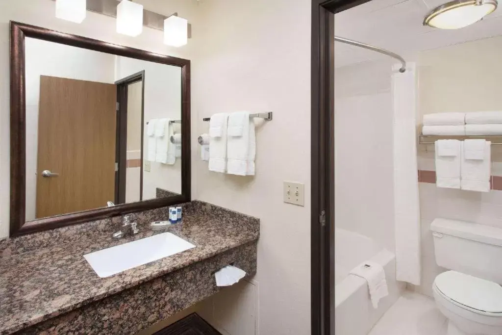 Bathroom in AmericInn by Wyndham Grundy Center