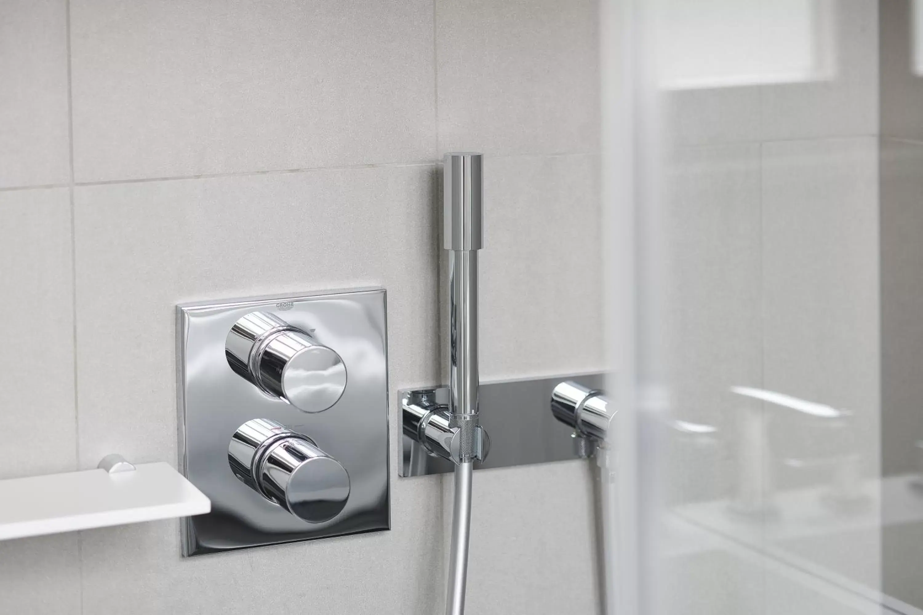 Shower, Bathroom in Hotel D - Strasbourg