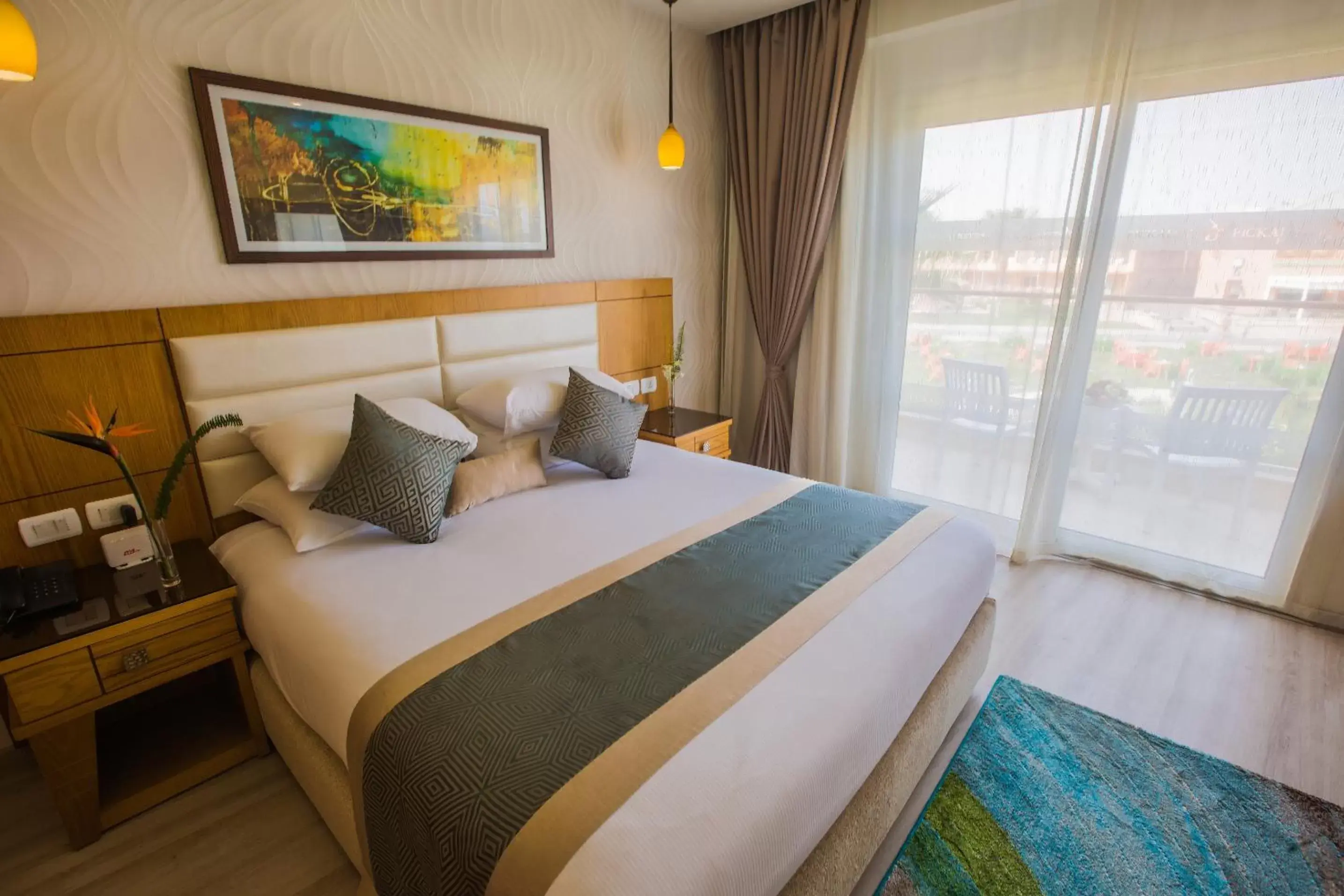 Bedroom, Bed in Pickalbatros Aqua Blu Sharm El Sheikh