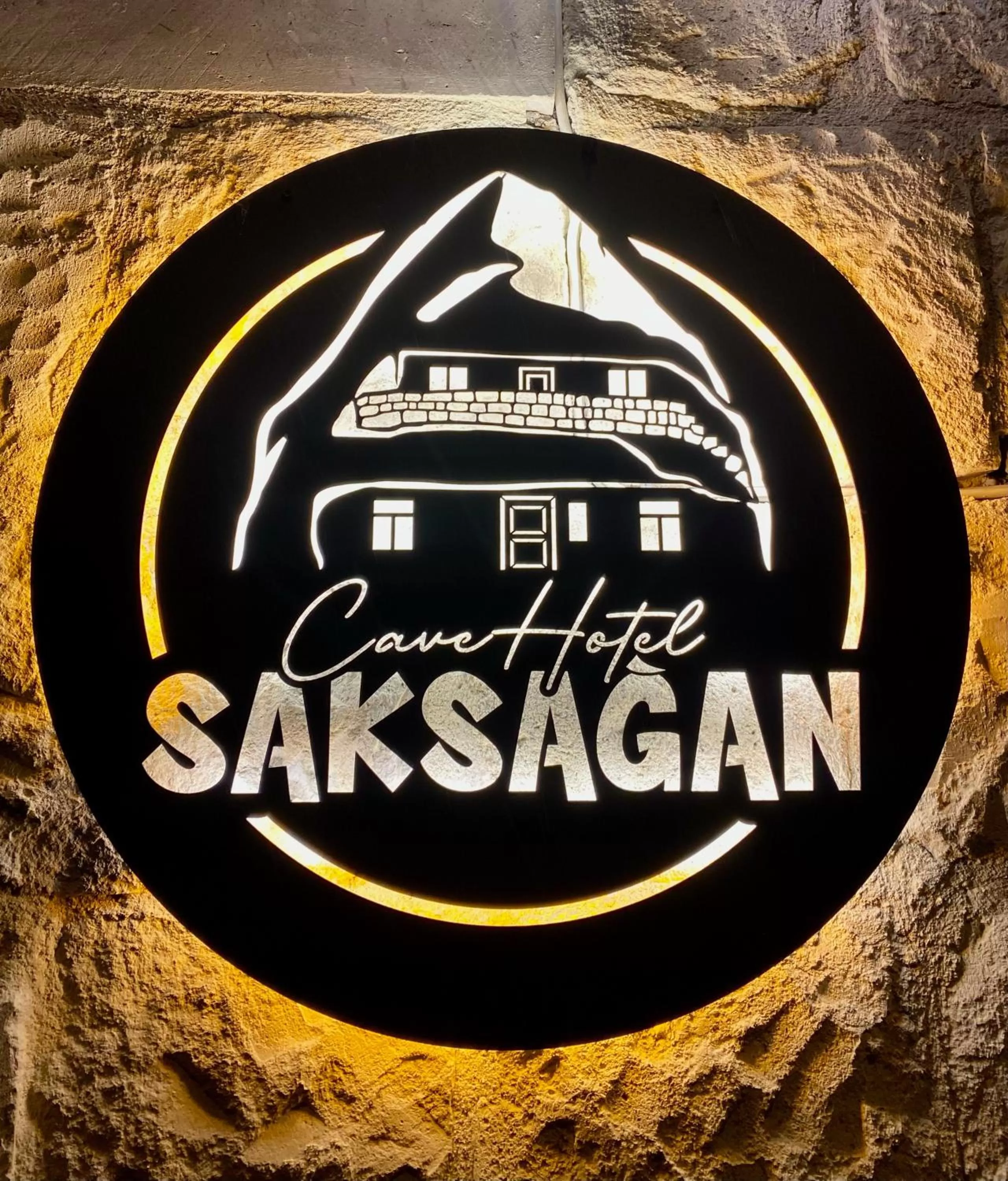 Logo/Certificate/Sign in Cave Hotel Saksagan