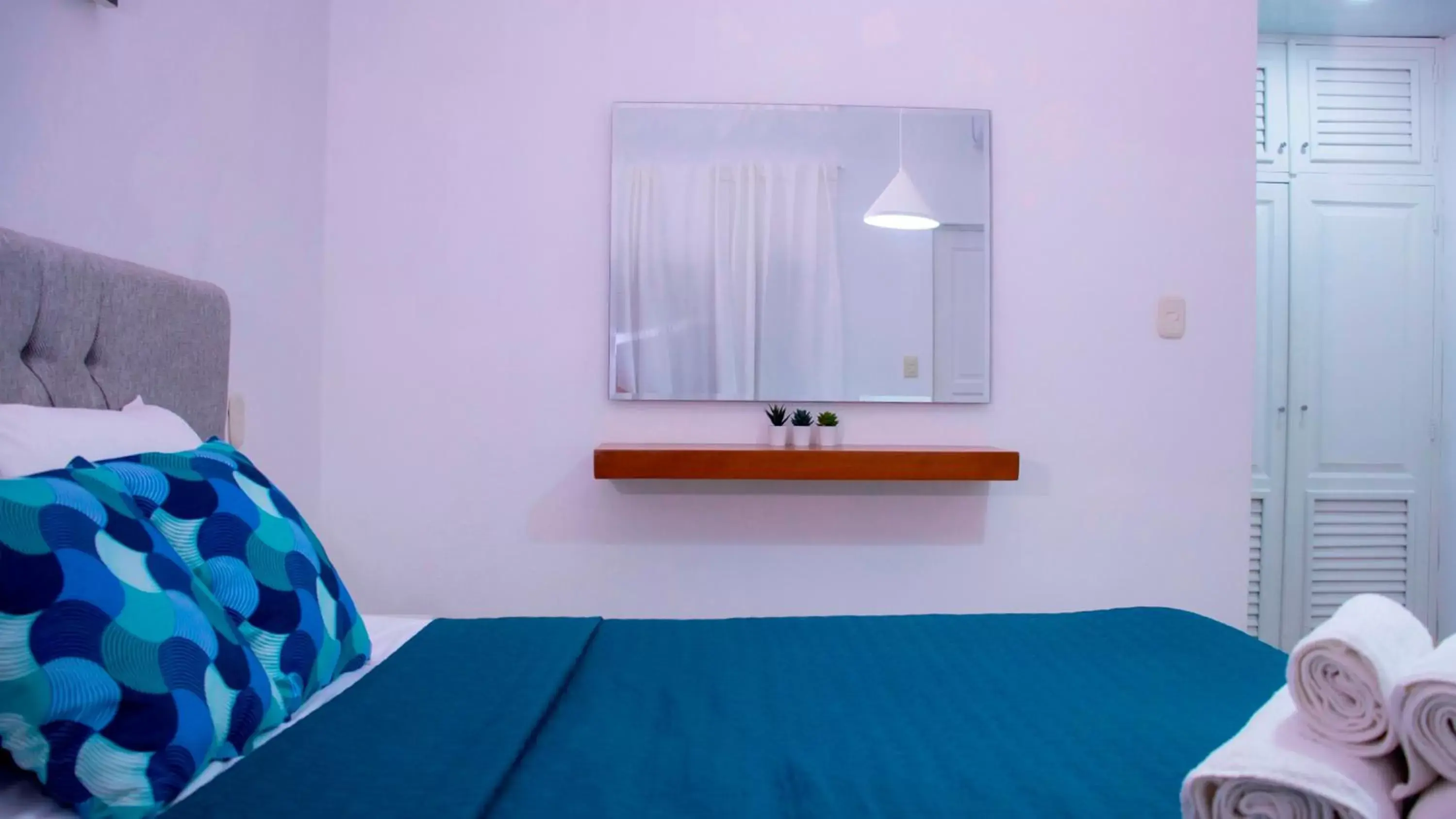 Bed in Hotel Capriccio Mare y Restaurante
