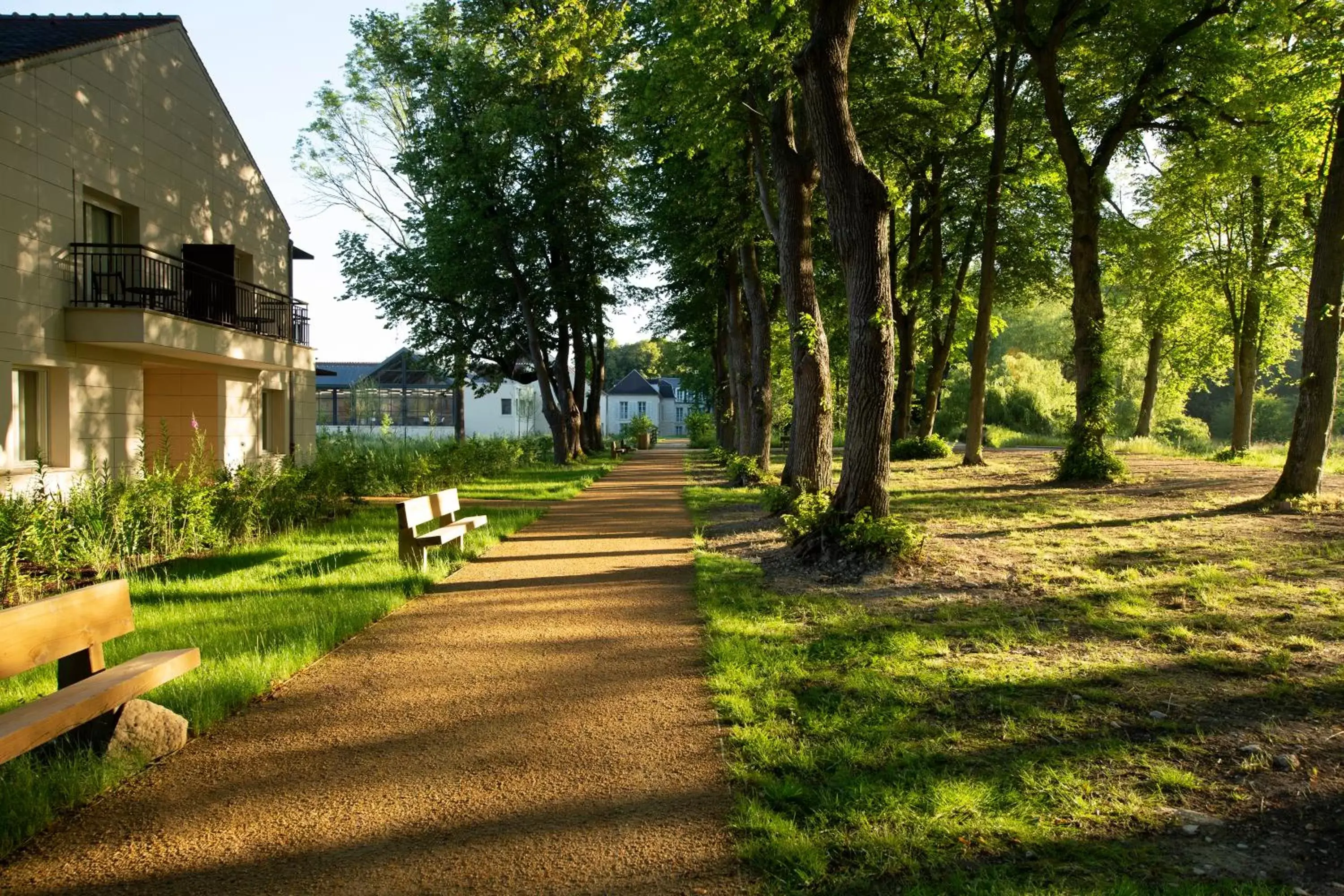 Natural landscape, Garden in Le Grand Pavillon Chantilly