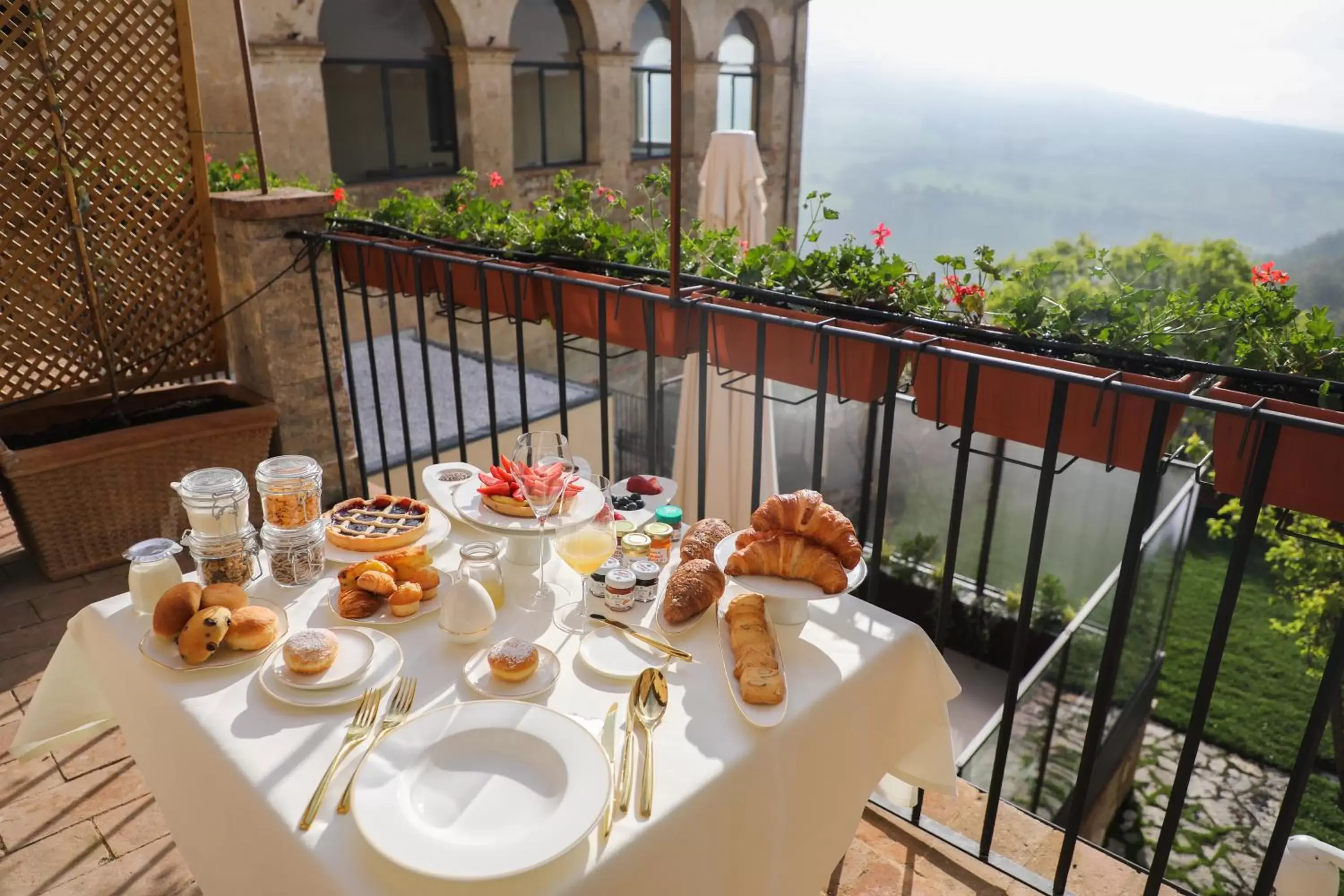 Balcony/Terrace in San Gemini Palace