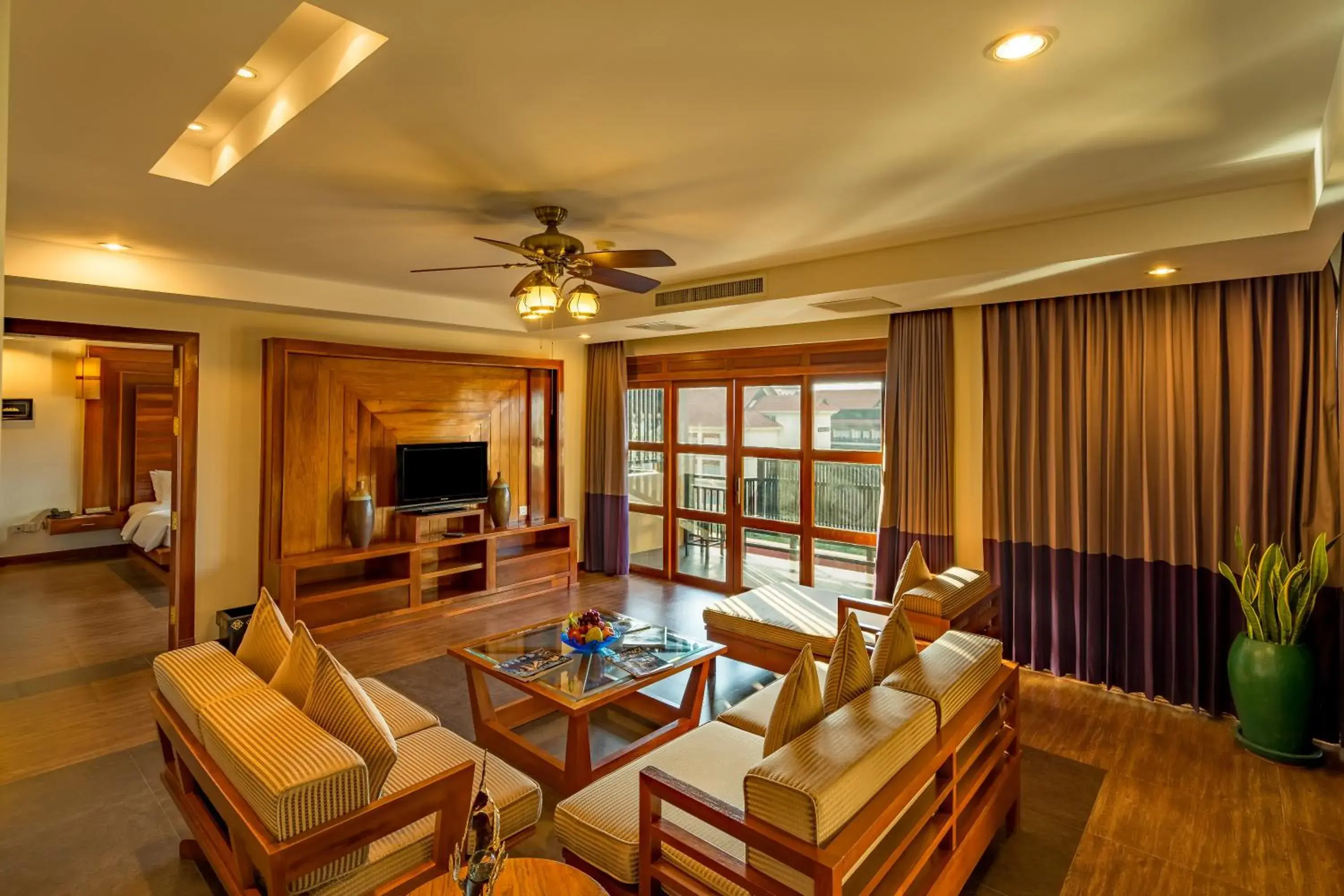 Living room, Seating Area in Angkor Miracle Resort & Spa