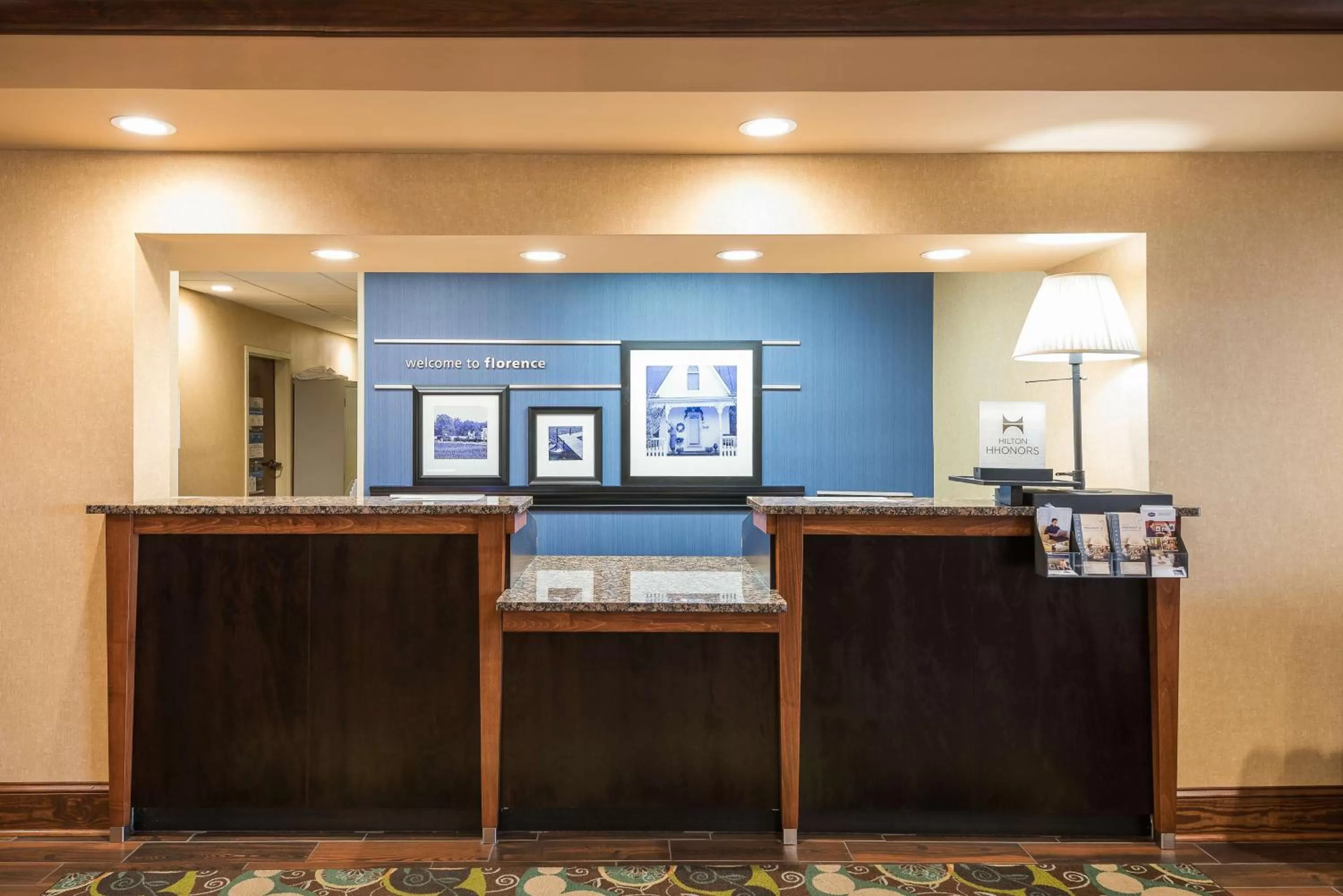 Lobby or reception in Hampton Inn & Suites Florence Center