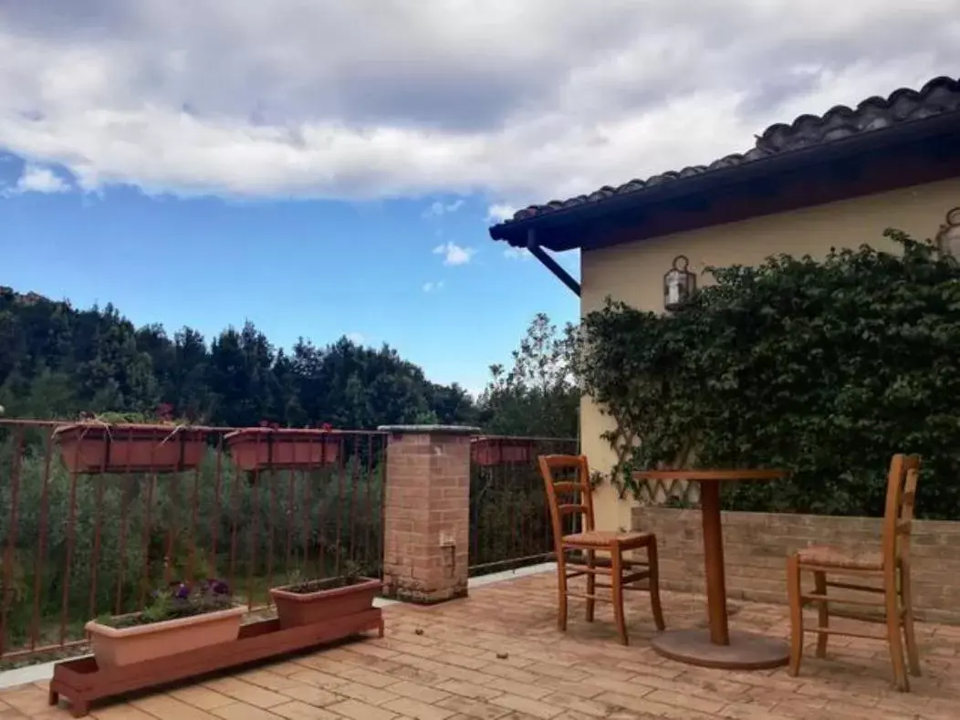 Balcony/Terrace in La Casetta del Cantiniere