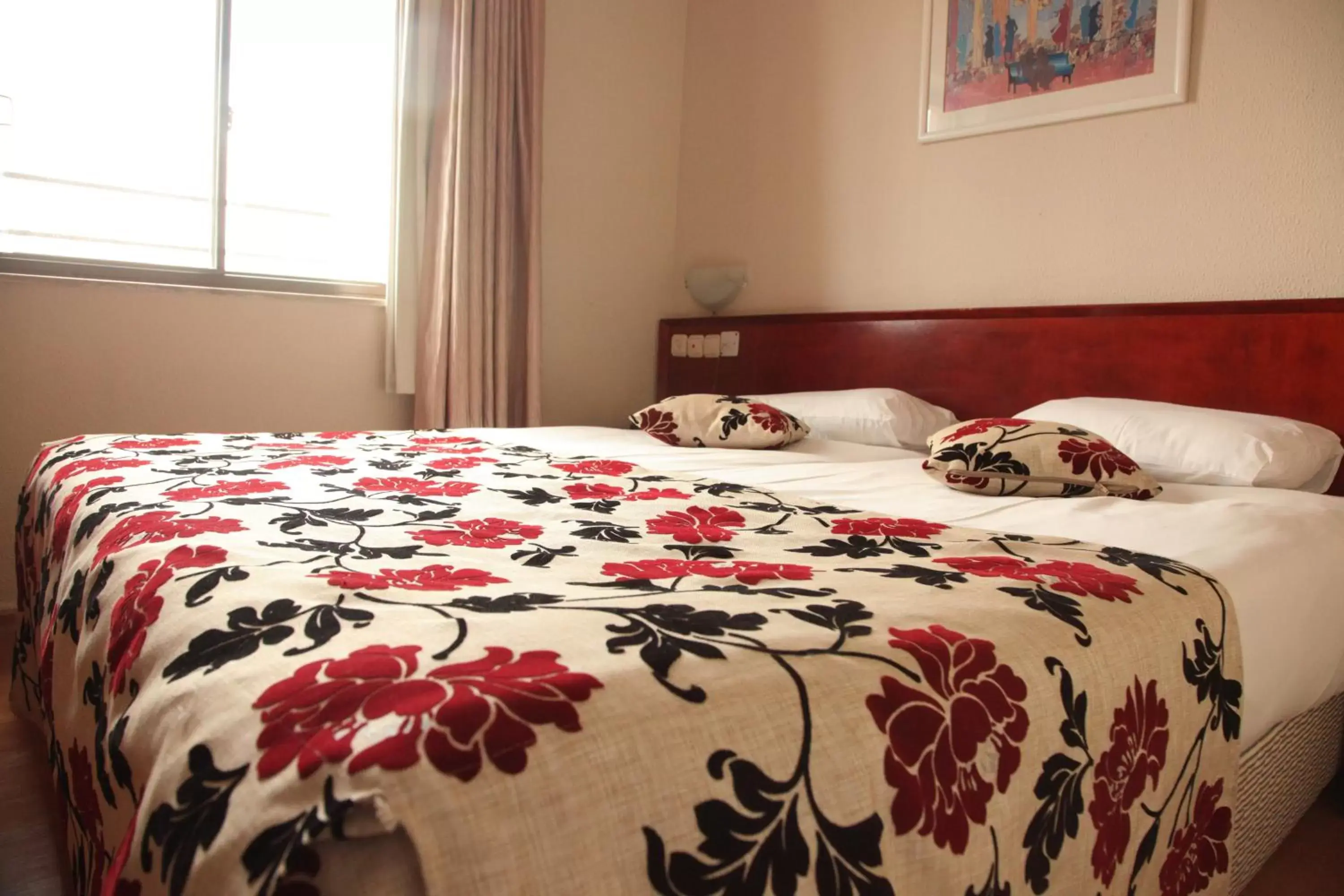 Bed in Lev Yerushalayim Hotel