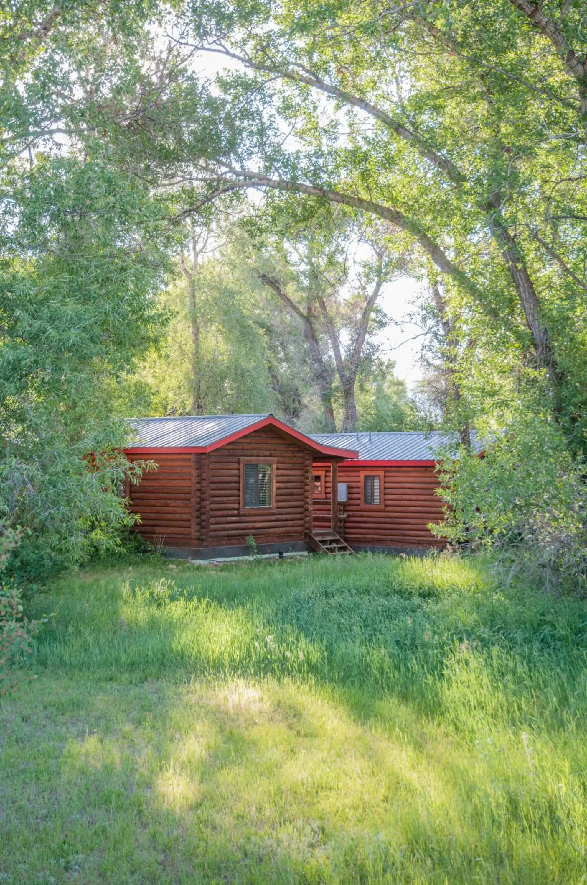 Landmark view, Property Building in Teton Valley Cabins