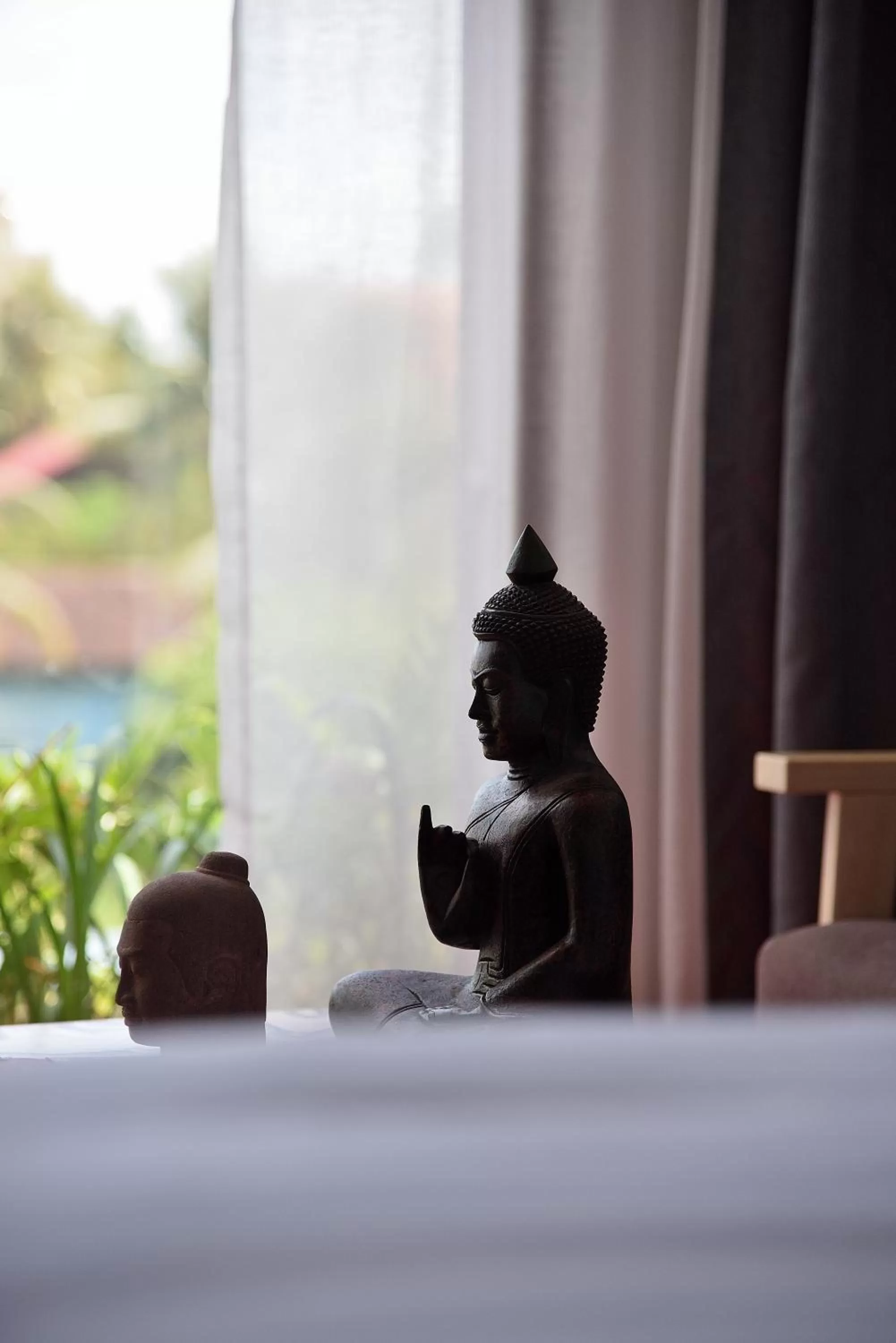 Seating area in William's Houses