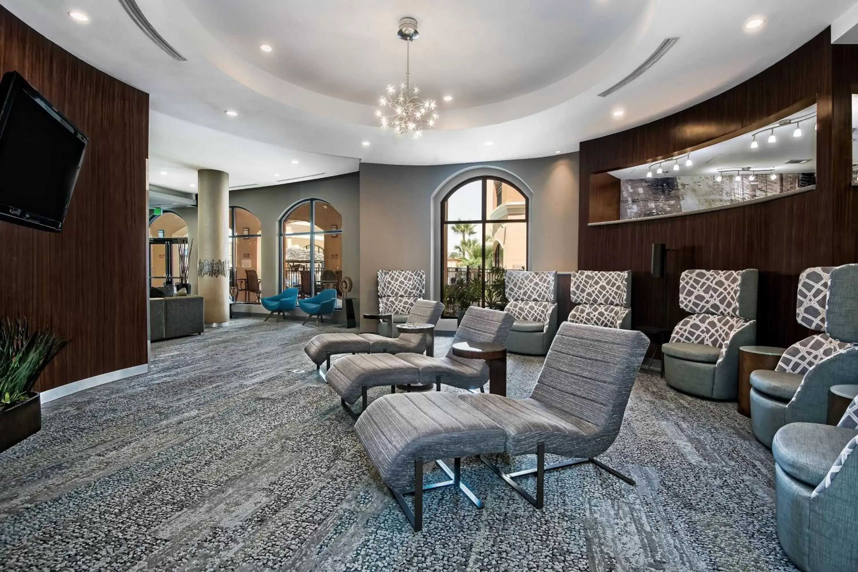 Lobby or reception, Seating Area in Courtyard by Marriott San Antonio SeaWorld®/Westover Hills
