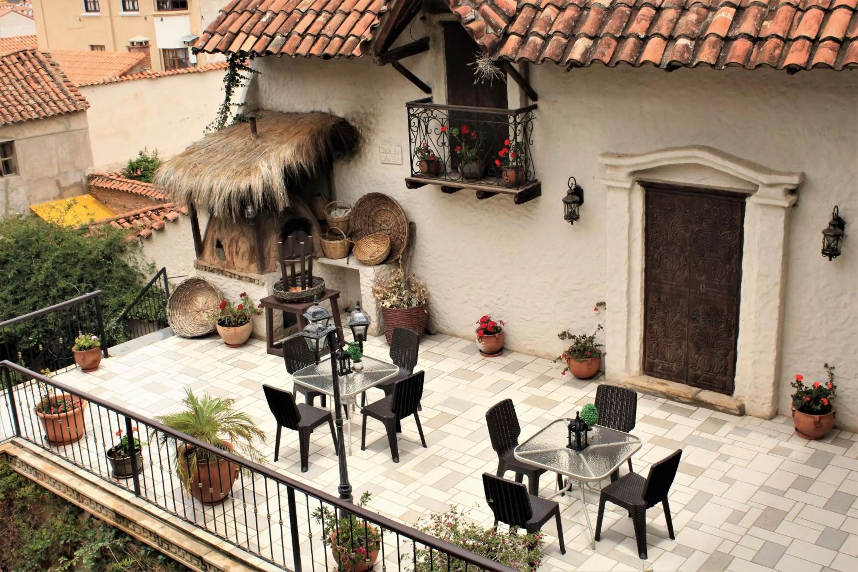 Balcony/Terrace in Mi Pueblo Samary Hotel Boutique
