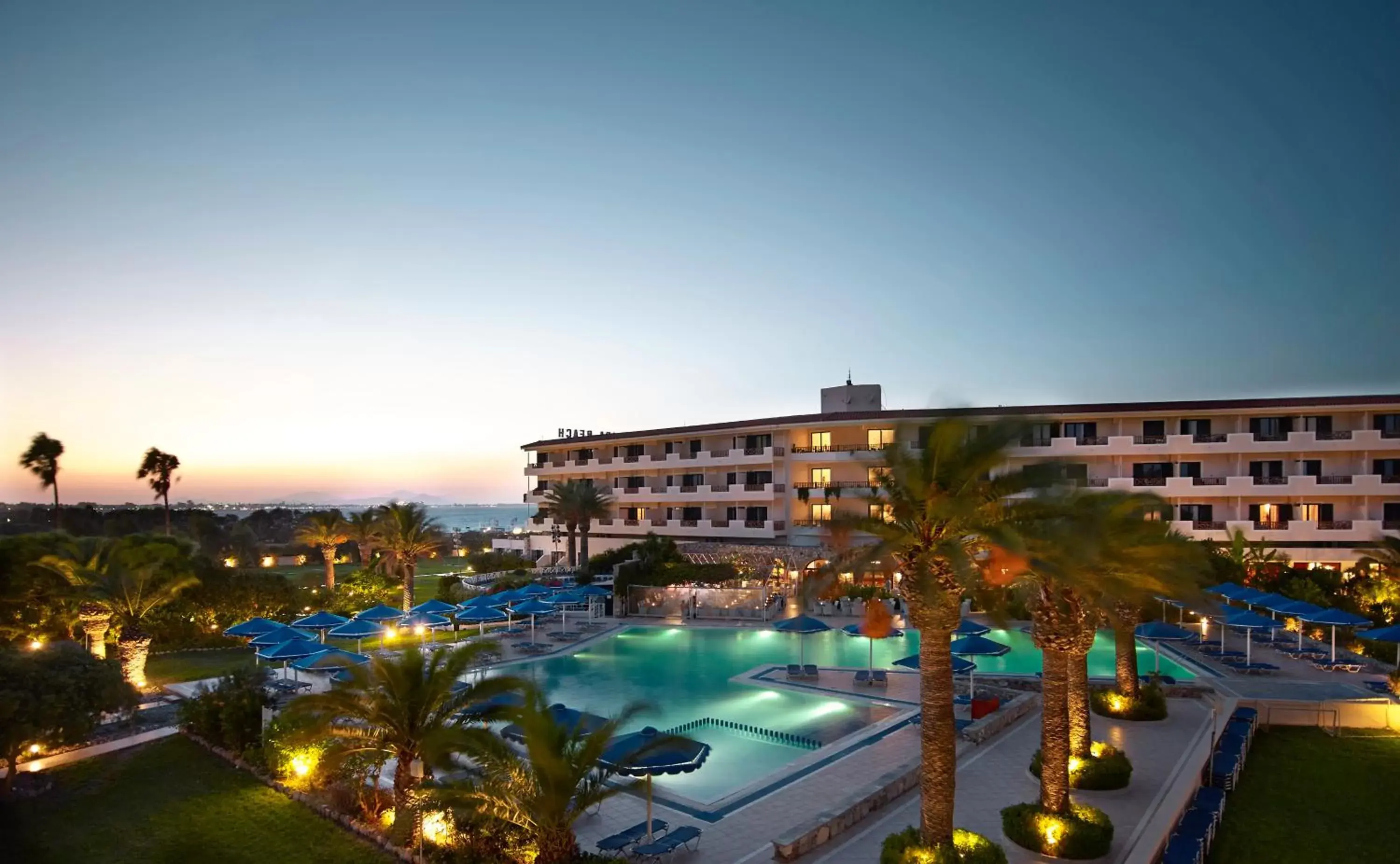 Swimming pool, Pool View in Mitsis Ramira Beach Hotel