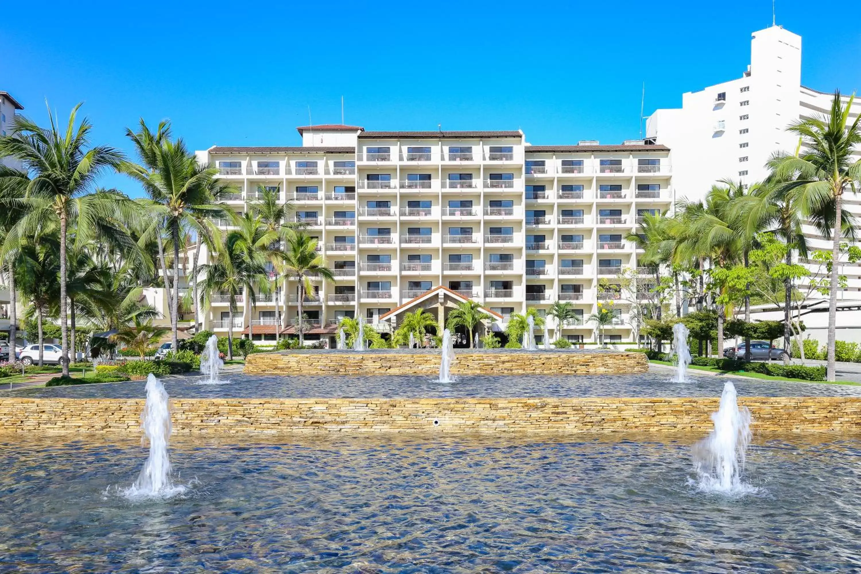 Facade/entrance, Property Building in Villa del Palmar Beach Resort & Spa Puerto Vallarta