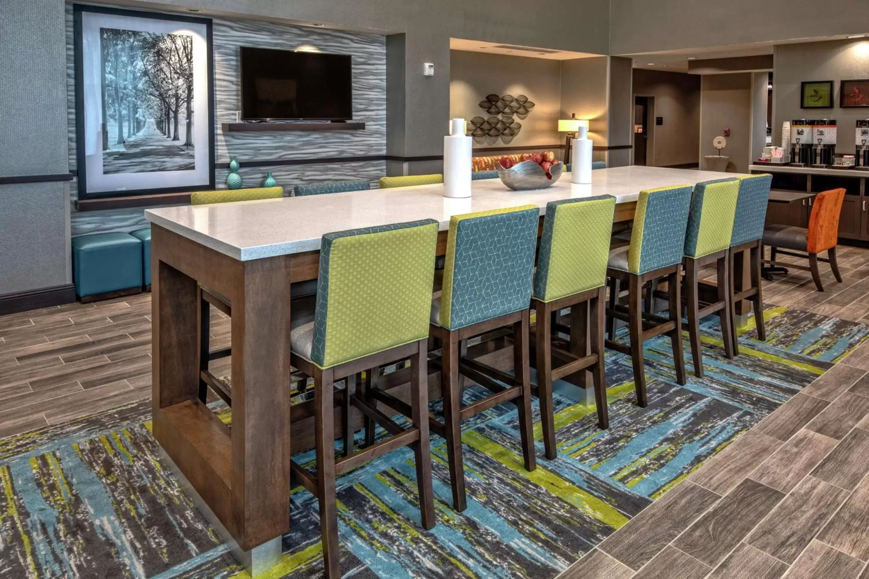 Dining area in Hampton Inn & Suites Nashville/Goodlettsville Tennessee