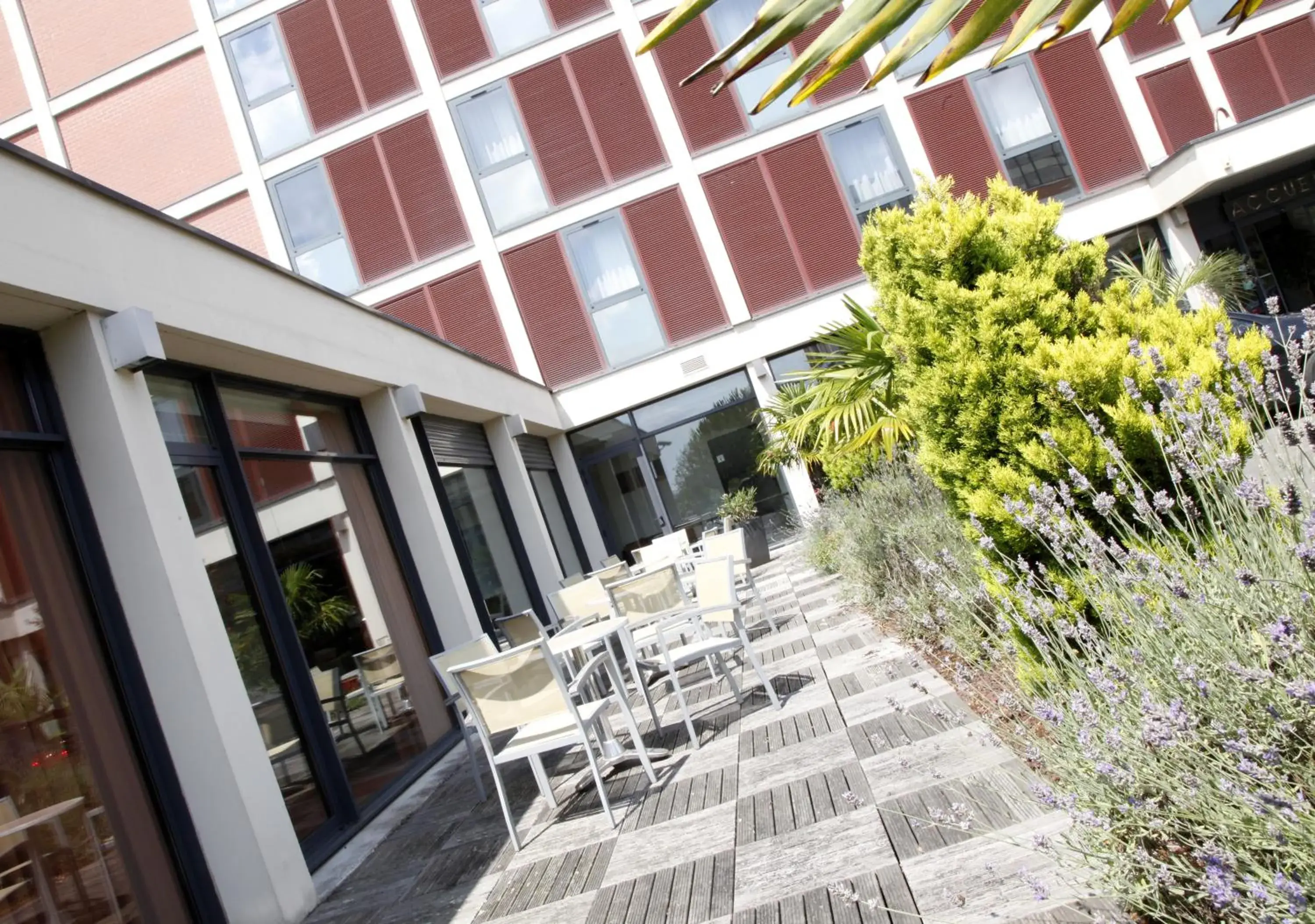 Balcony/Terrace in Brit Hotel Du Stade Rennes Ouest