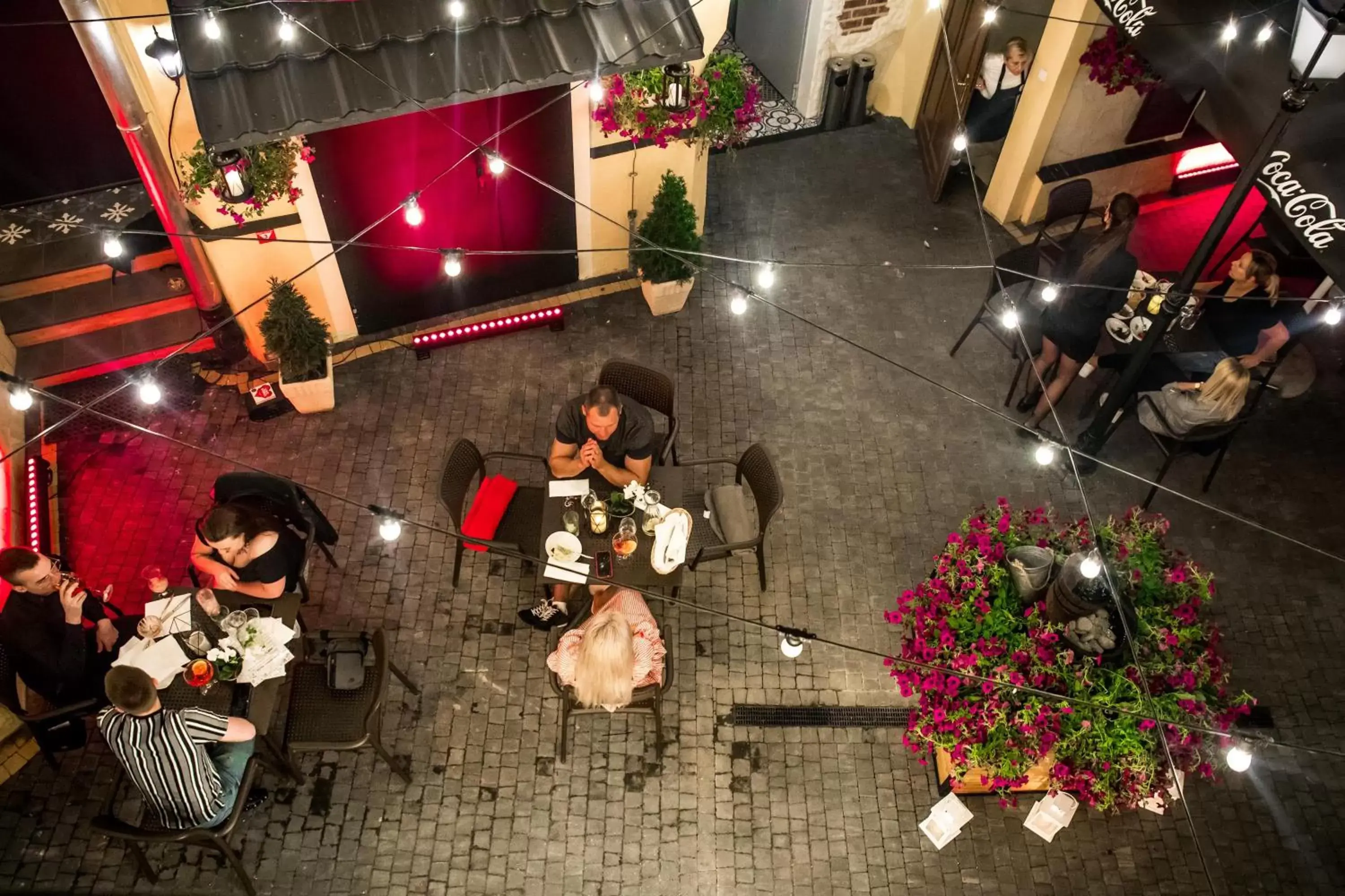 Patio in Hotel Diament Plaza Gliwice