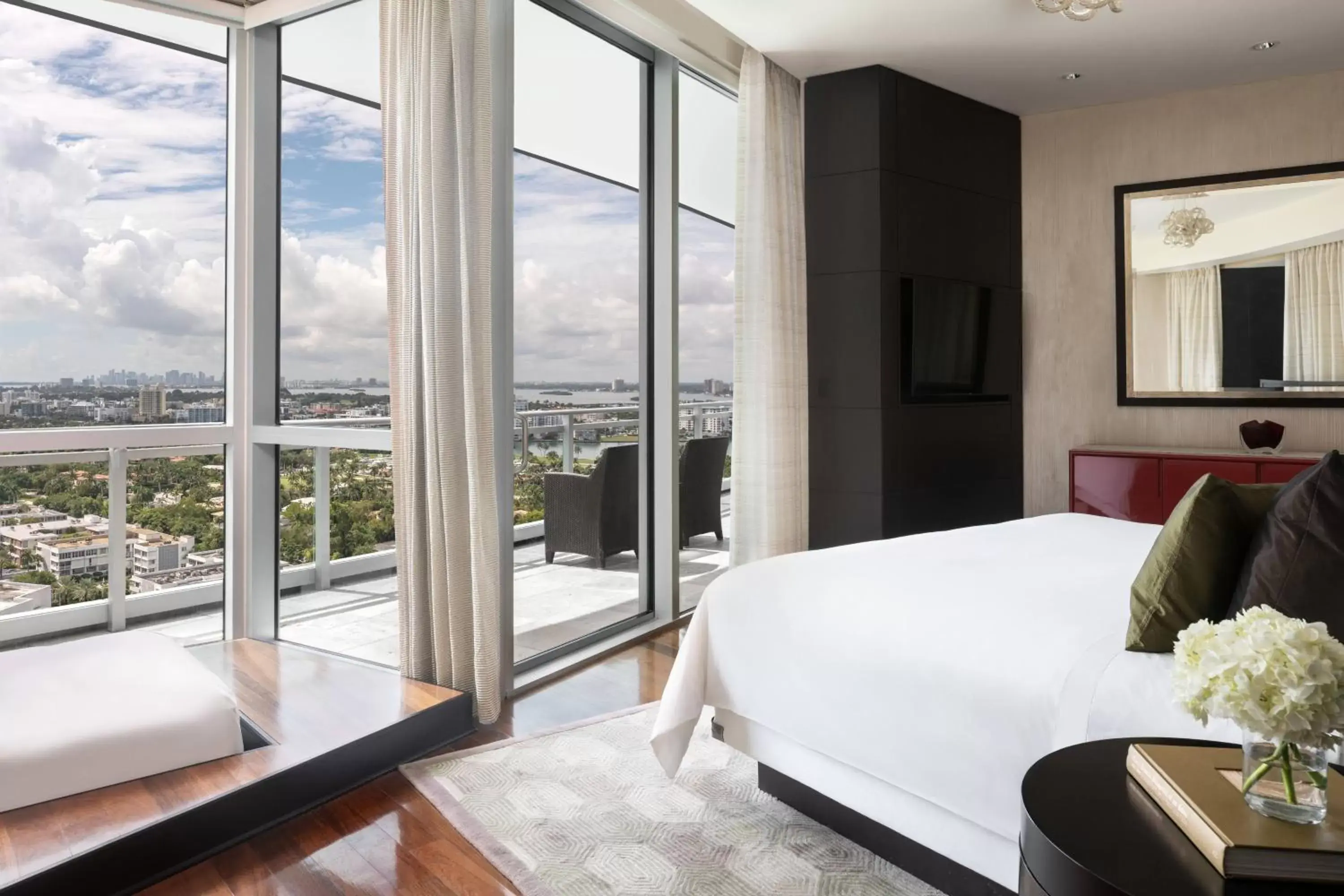 Bedroom in The Ritz-Carlton Bal Harbour, Miami