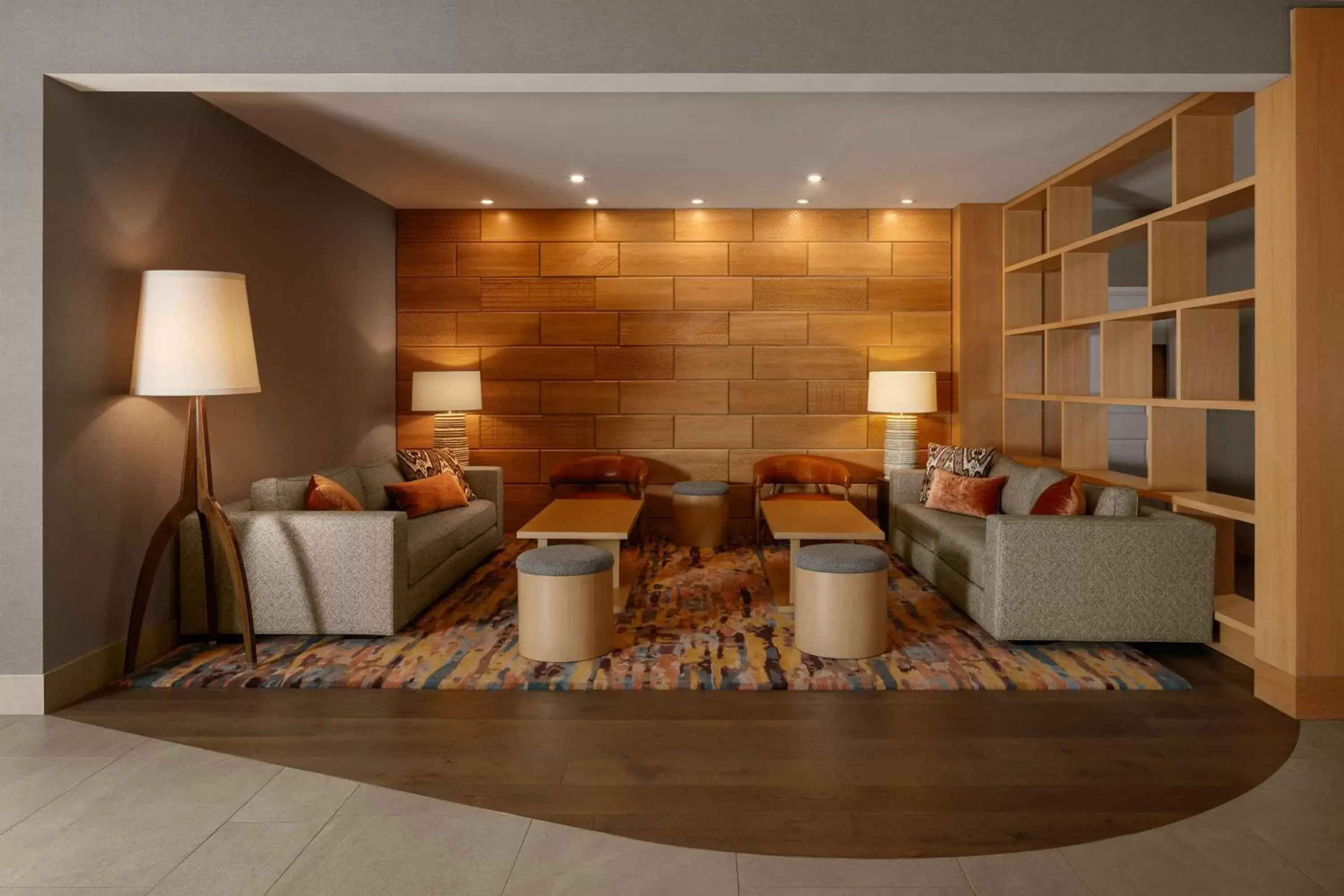 Lobby or reception in Spirit Ridge, in The Unbound Collection by Hyatt