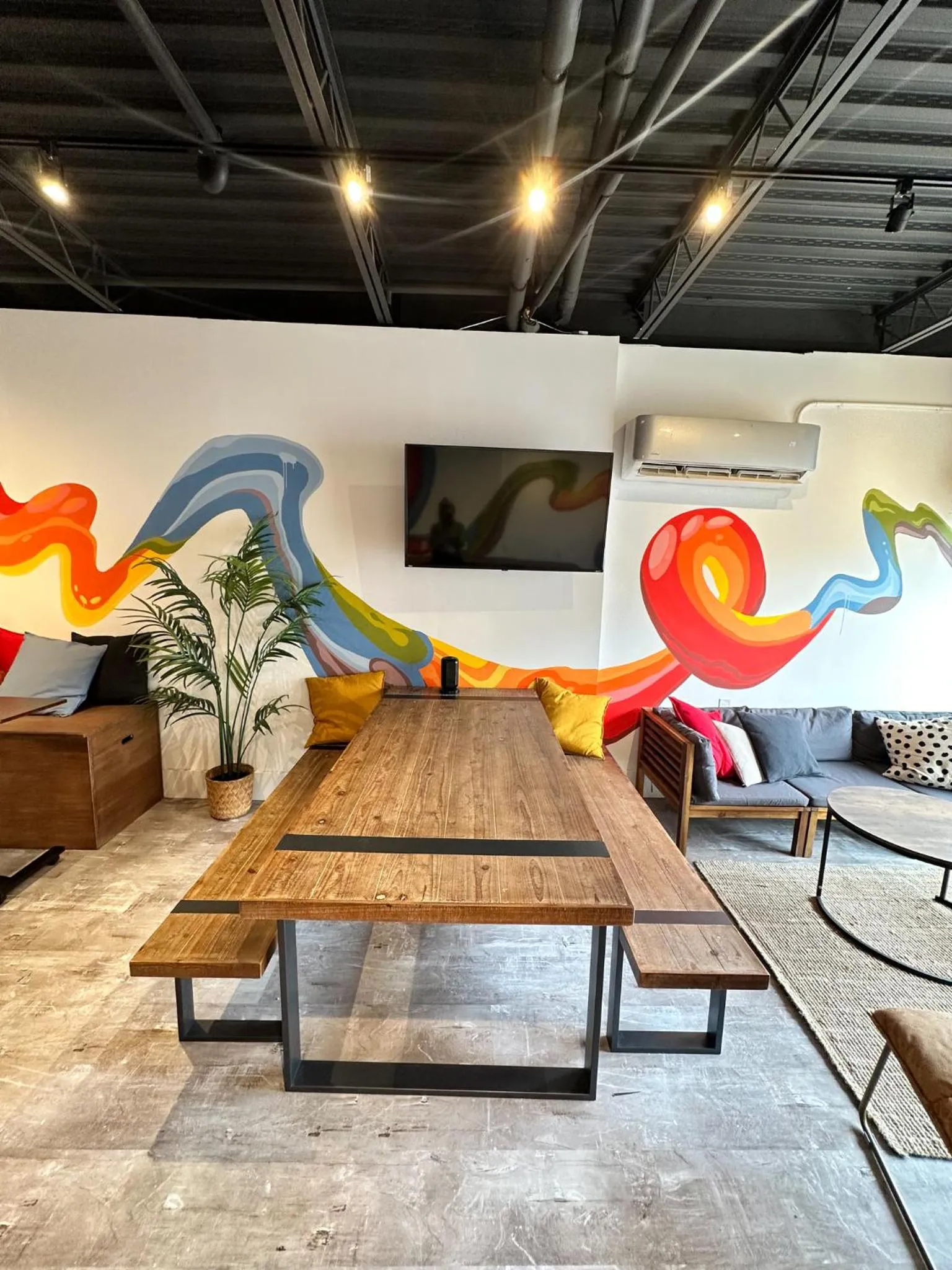 Living room in Samesun Toronto