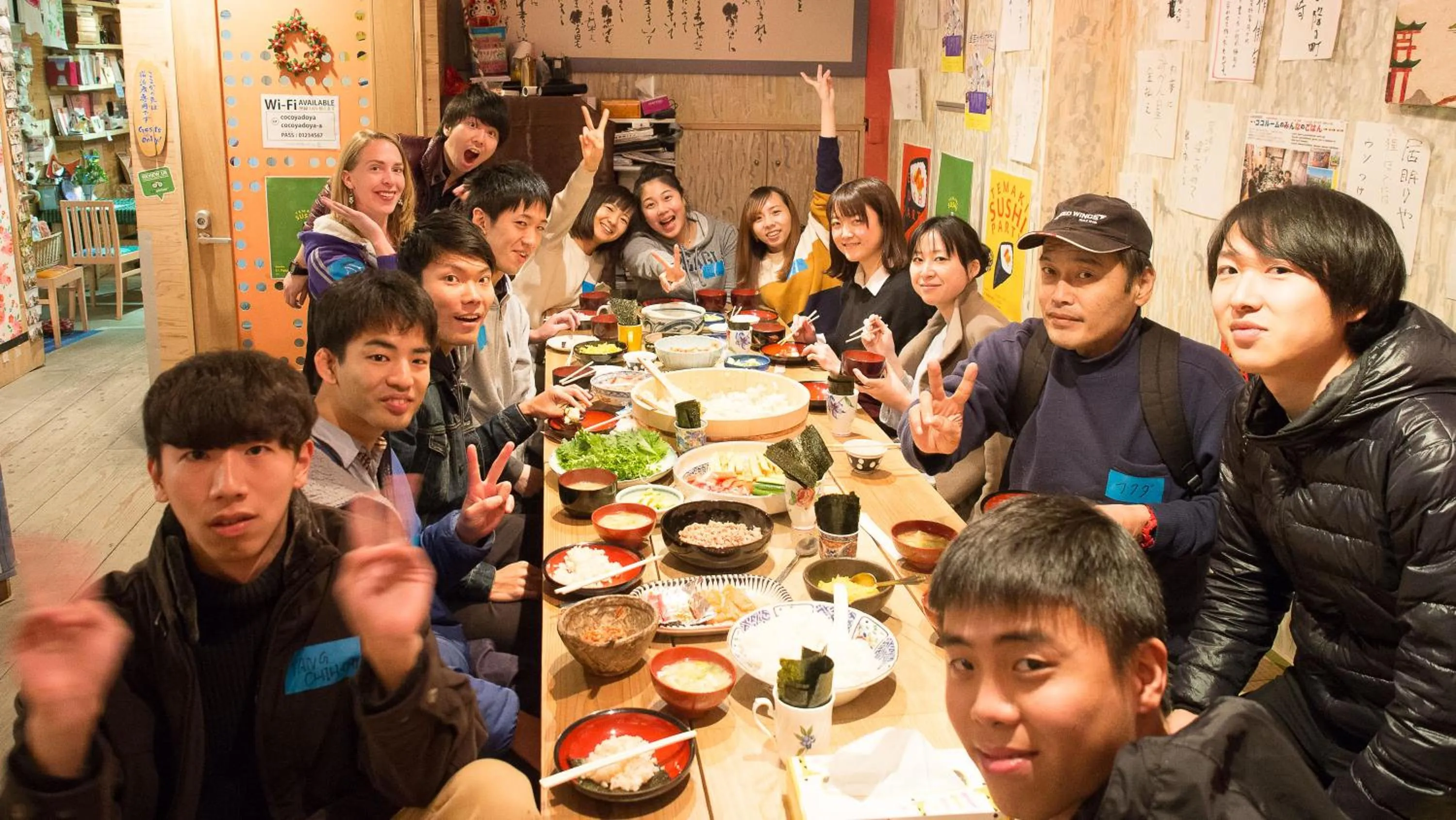 Restaurant/places to eat in Kamagasaki University of the Arts Cafe Garden Guest House aka Cocoroom